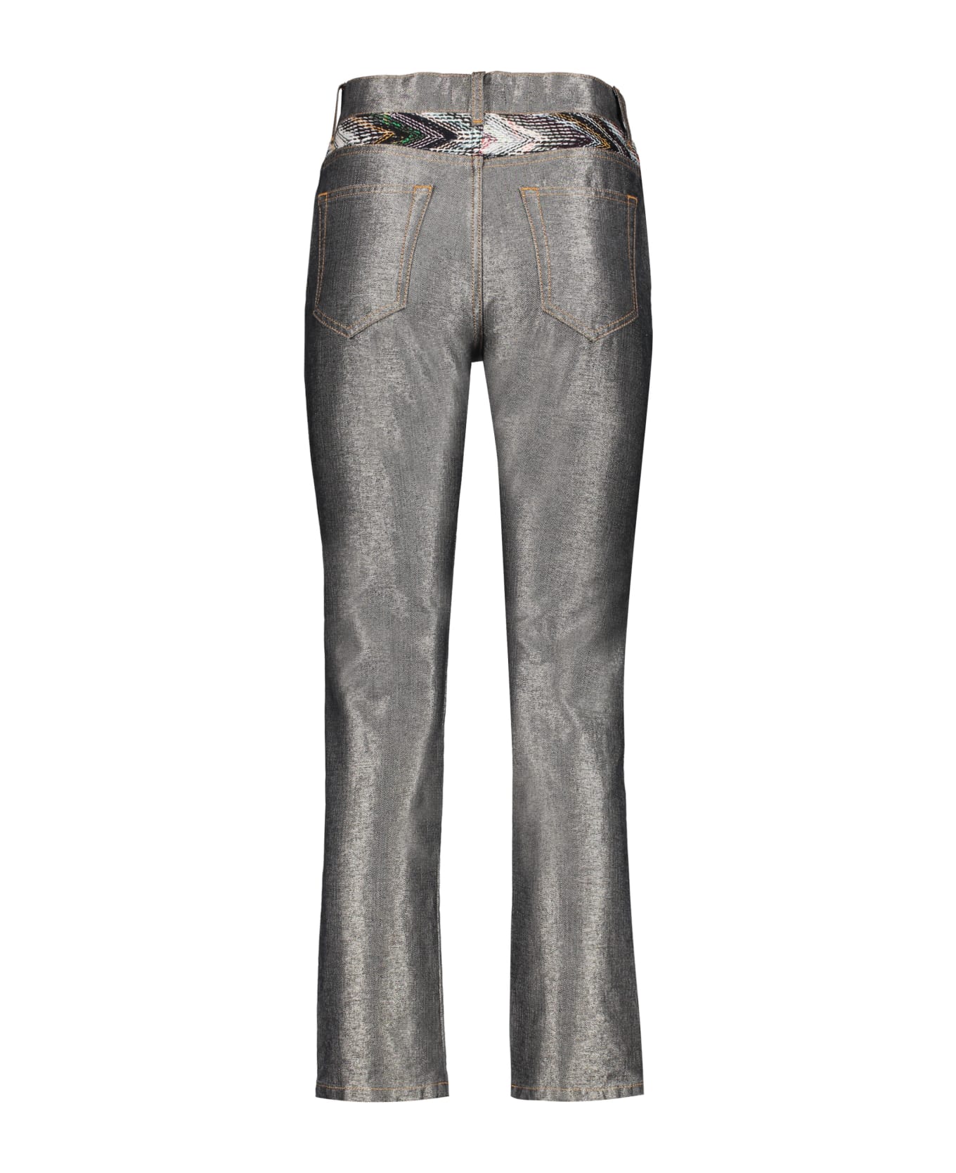 Missoni Straight-leg Trousers - silver