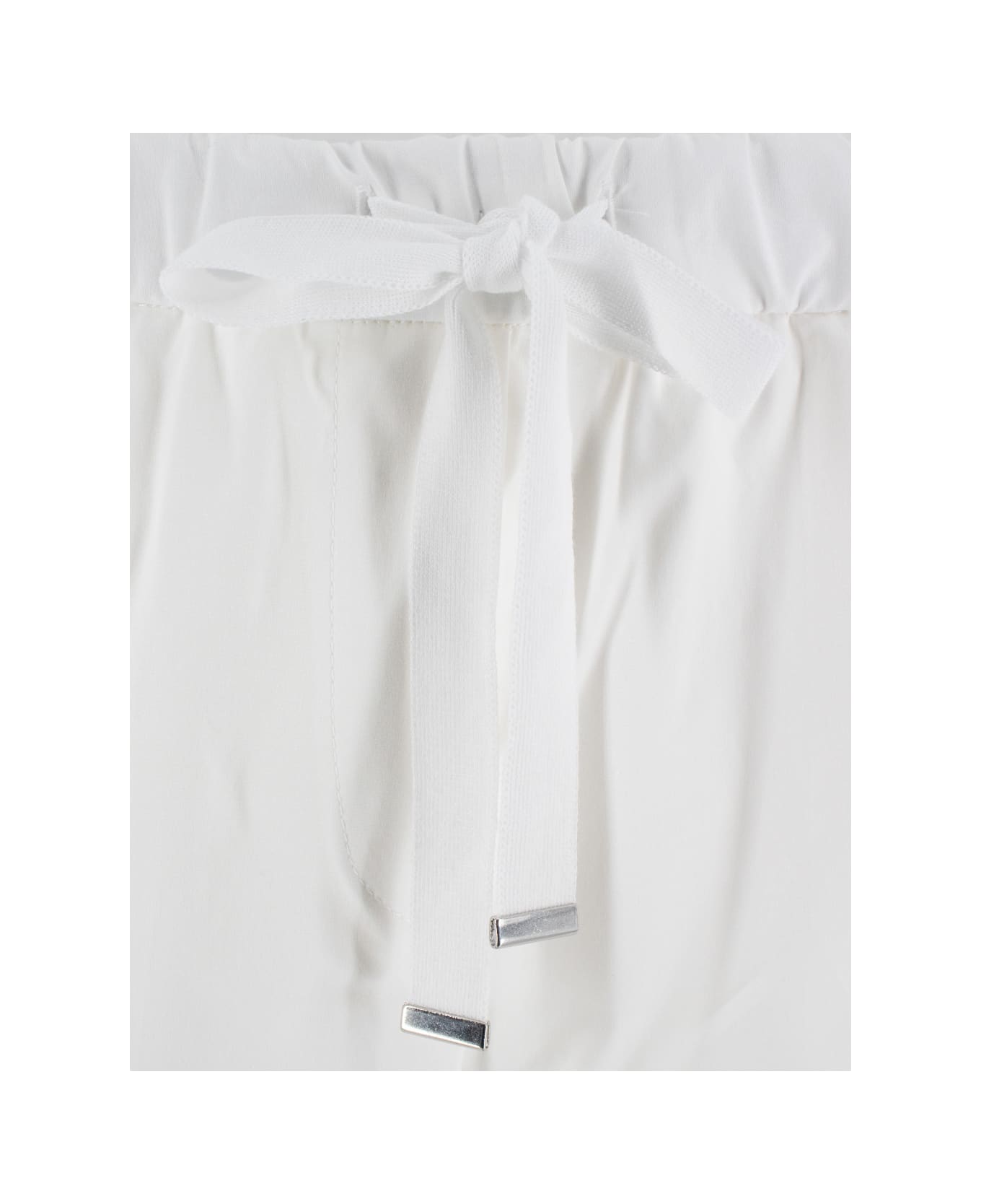 Le Tricot Perugia Trousers - WHITE
