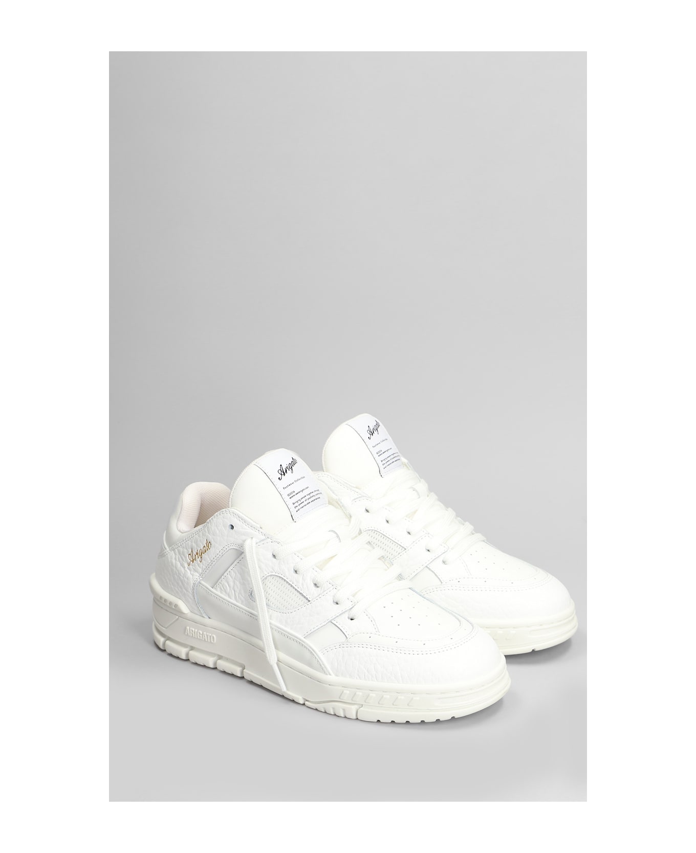 Axel Arigato Area Lo Sneaker Sneakers In White Leather - white