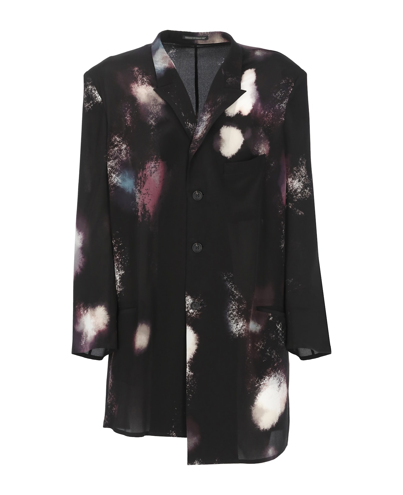Yohji Yamamoto Silk Jacket - Black