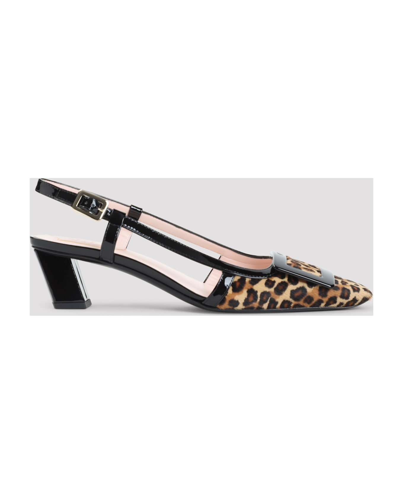 Roger Vivier Bv Pony Sling Back - Naturale