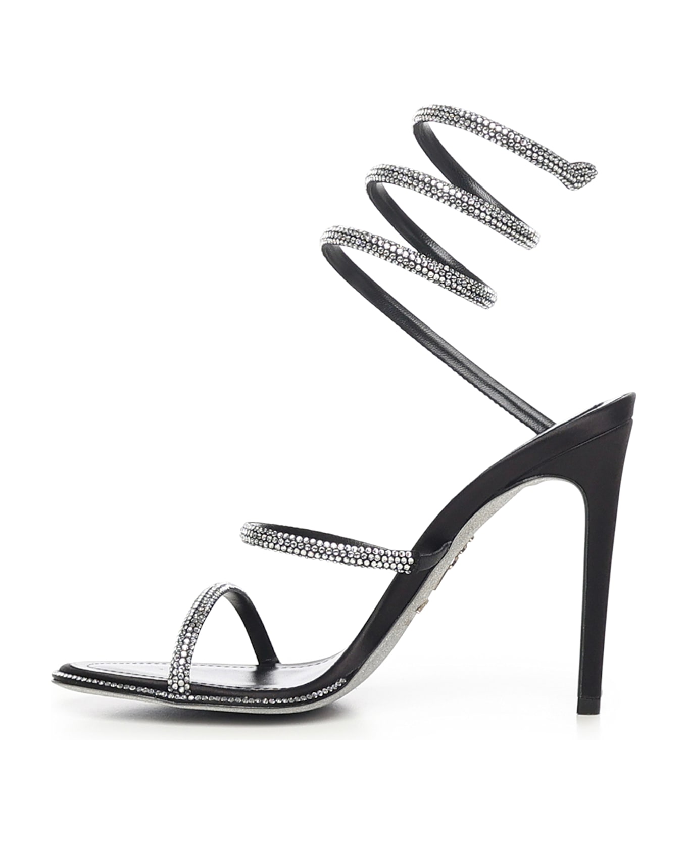 René Caovilla Cleo 105 Sandals - Black