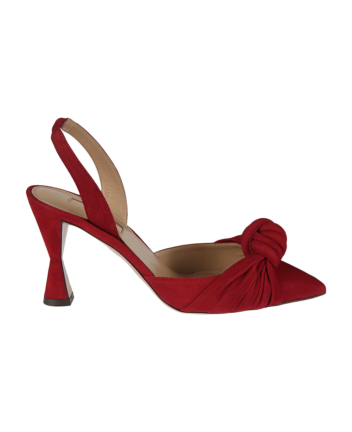 Aquazzura Kiki Sling Sandals - Cayenne Red