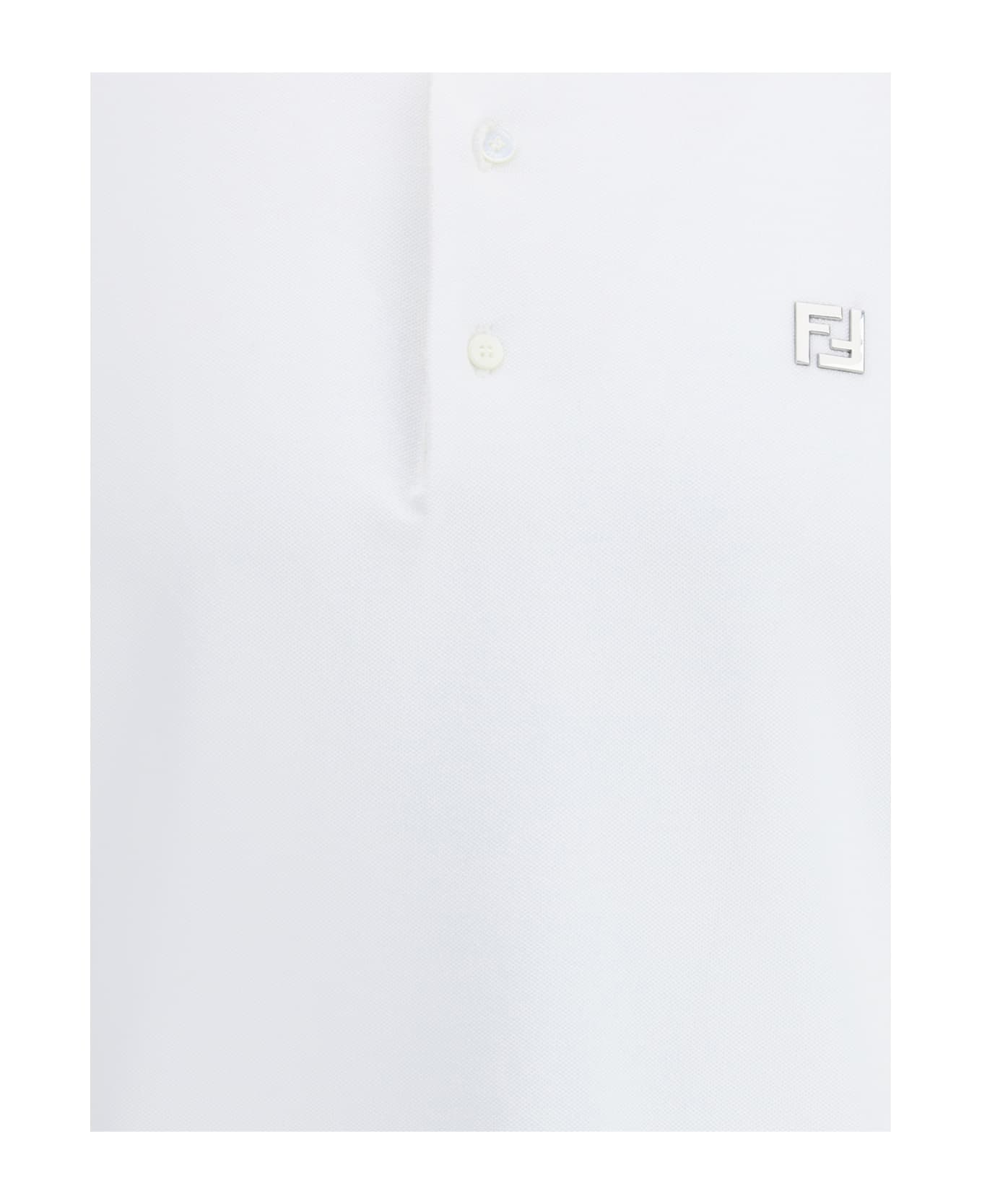 Fendi Polo Shirt - White