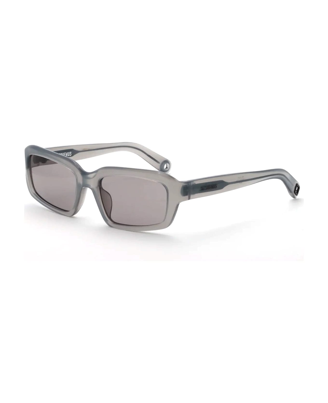 Jacquemus Marino - Metallin Grey / Grey Lens Sunglasses - grey