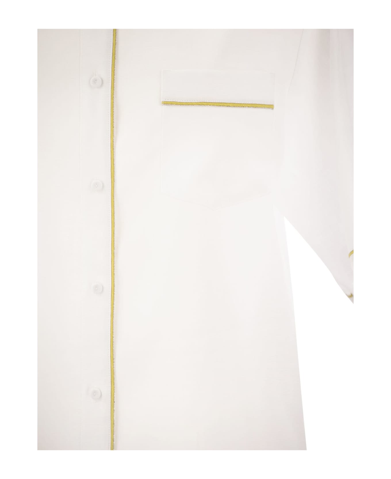 Fabiana Filippi Linen Shirt - White