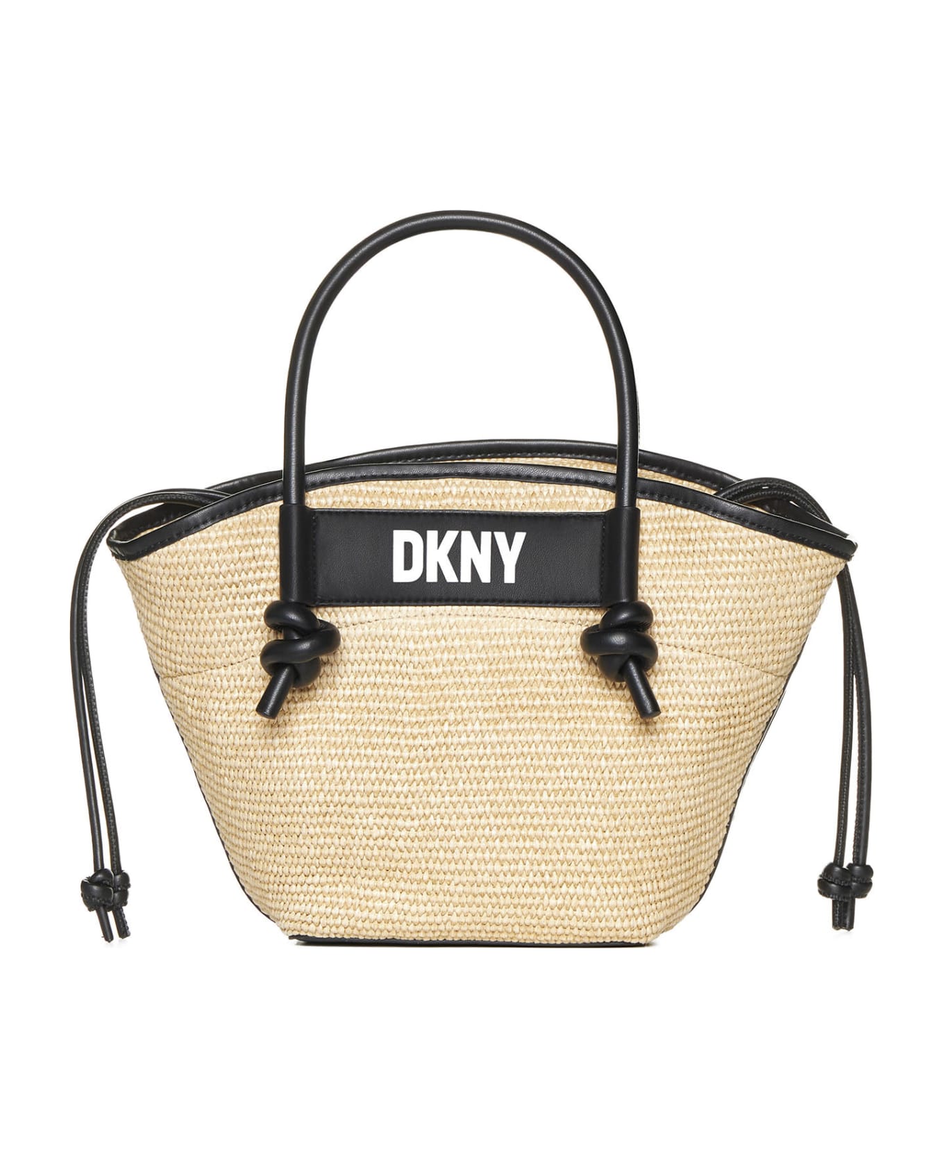 DKNY Shoulder Bag - Natural/black トートバッグ