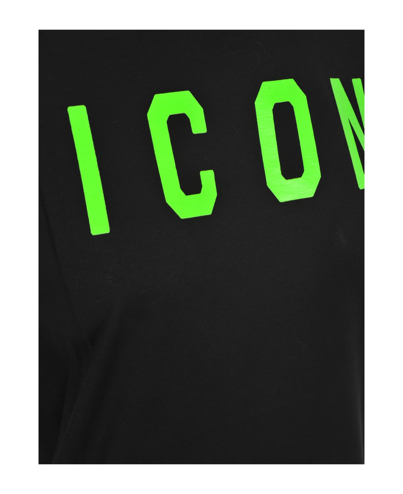 Dsquared2 D Squared Dsquared "icon" Printed T-shirt - BLACK + GREEN