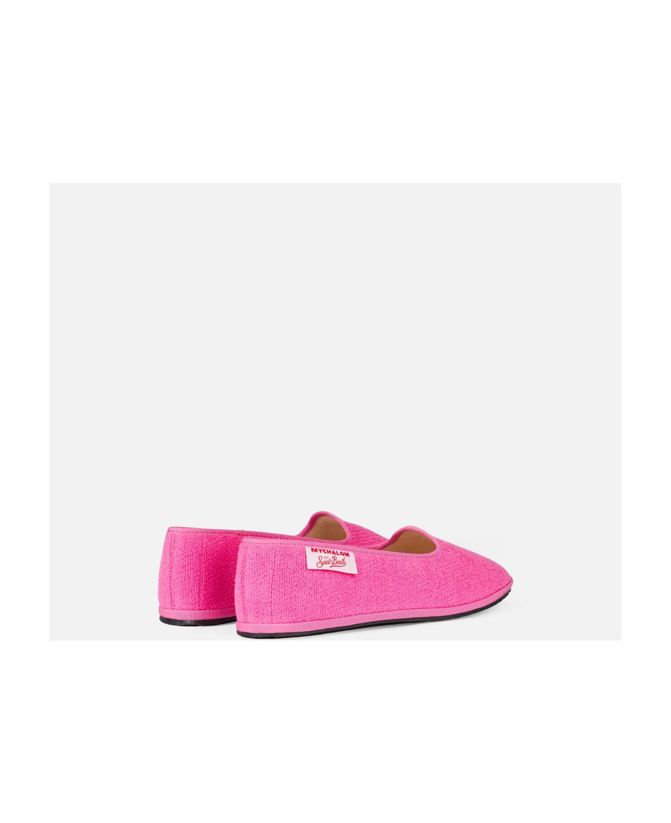 MC2 Saint Barth Girl Pink Terry Slipper Loafer | My Chalom Special Edition - PINK