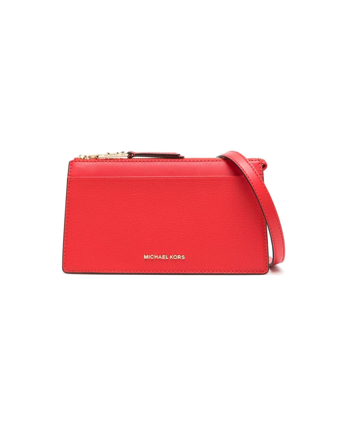 MICHAEL Michael Kors Large Conv Crossbody - Lacquer Red