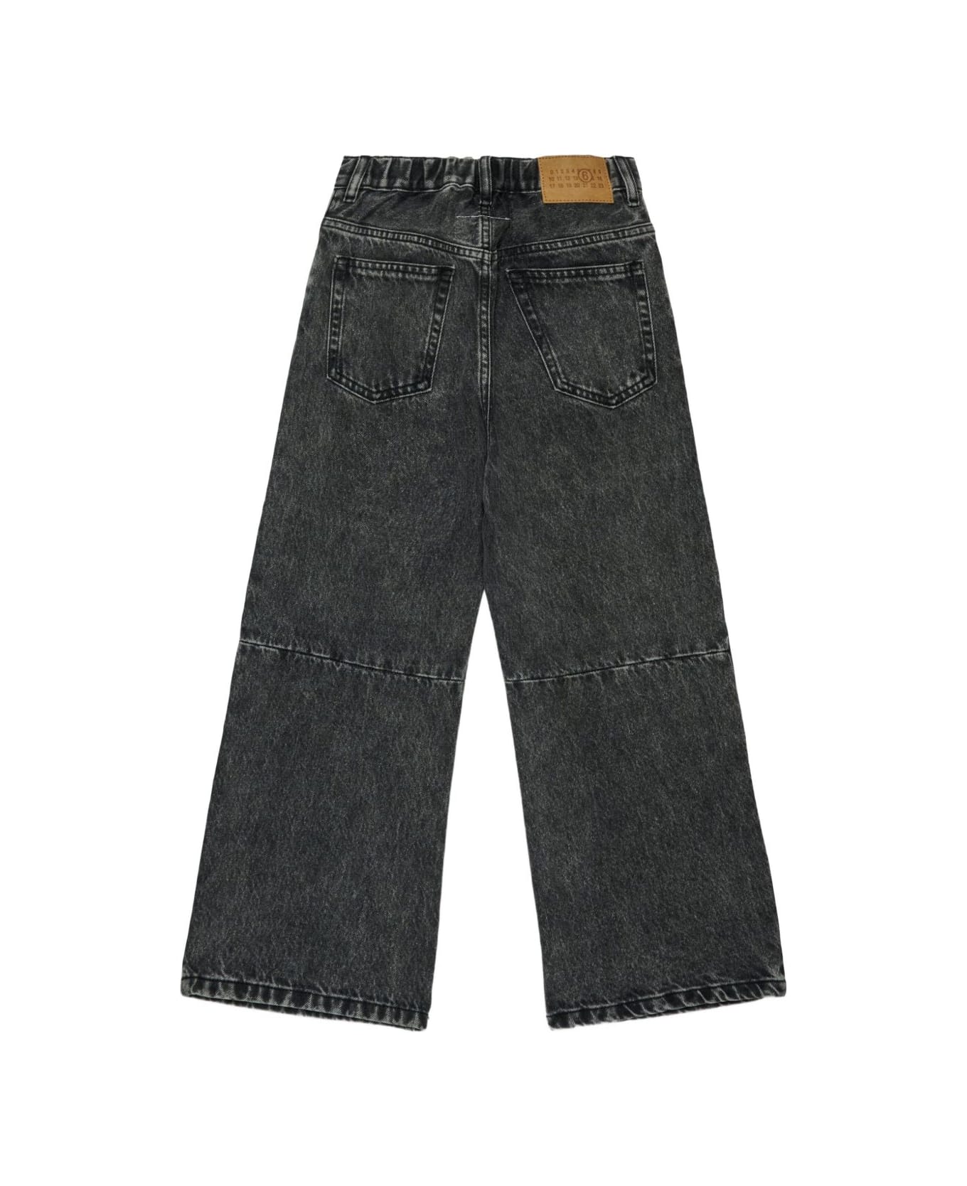MM6 Maison Margiela Kids Straight Jeans - Black