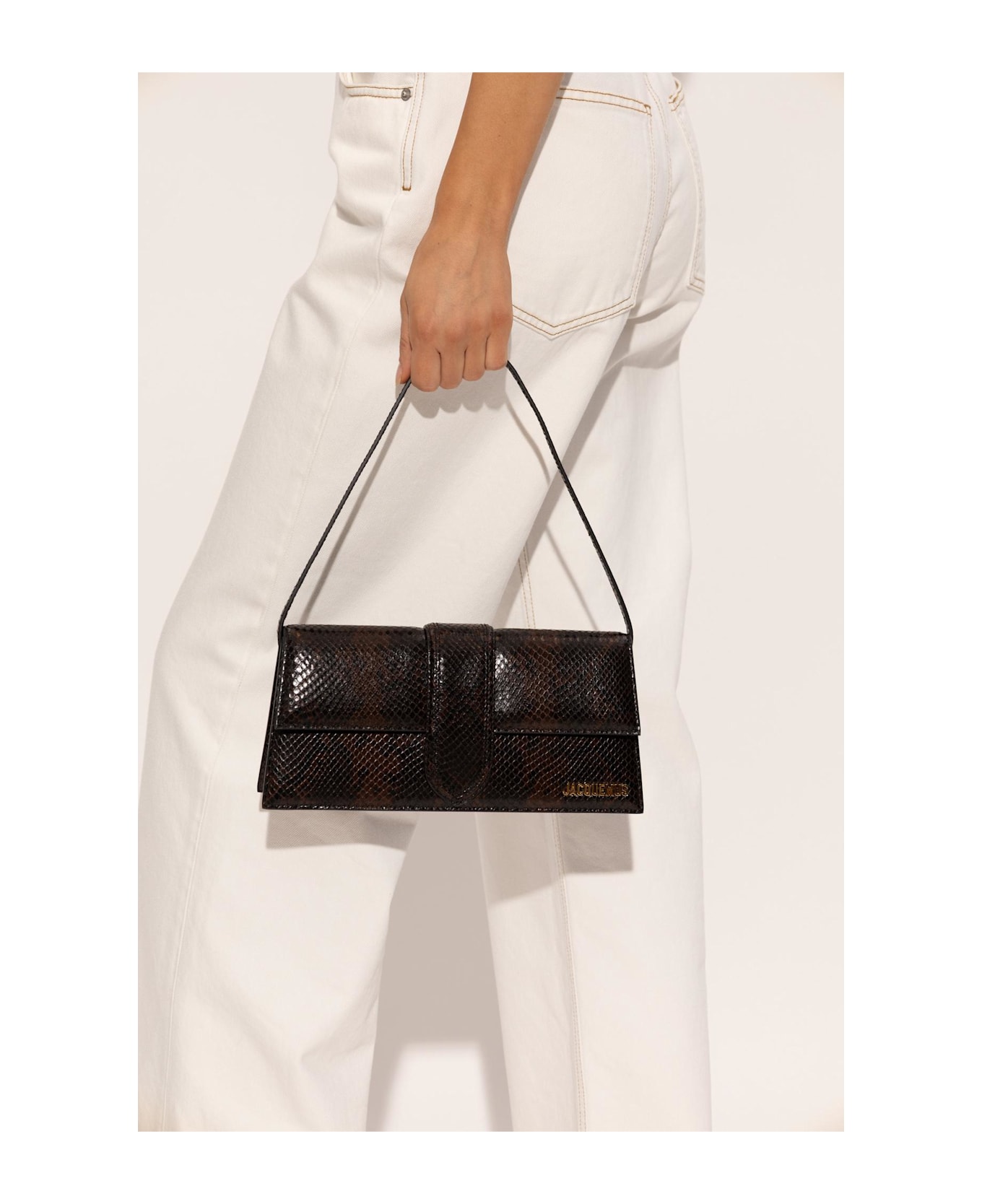 Jacquemus Shoulder Bag 
le Bambino Long
 - BROWN