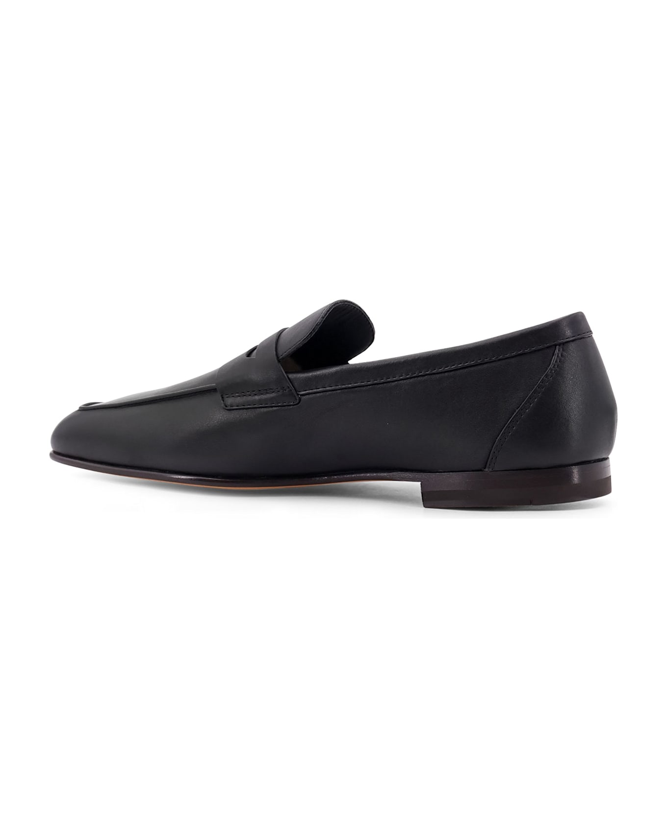 Tod
s Deconstructed Leather Loafer - Black