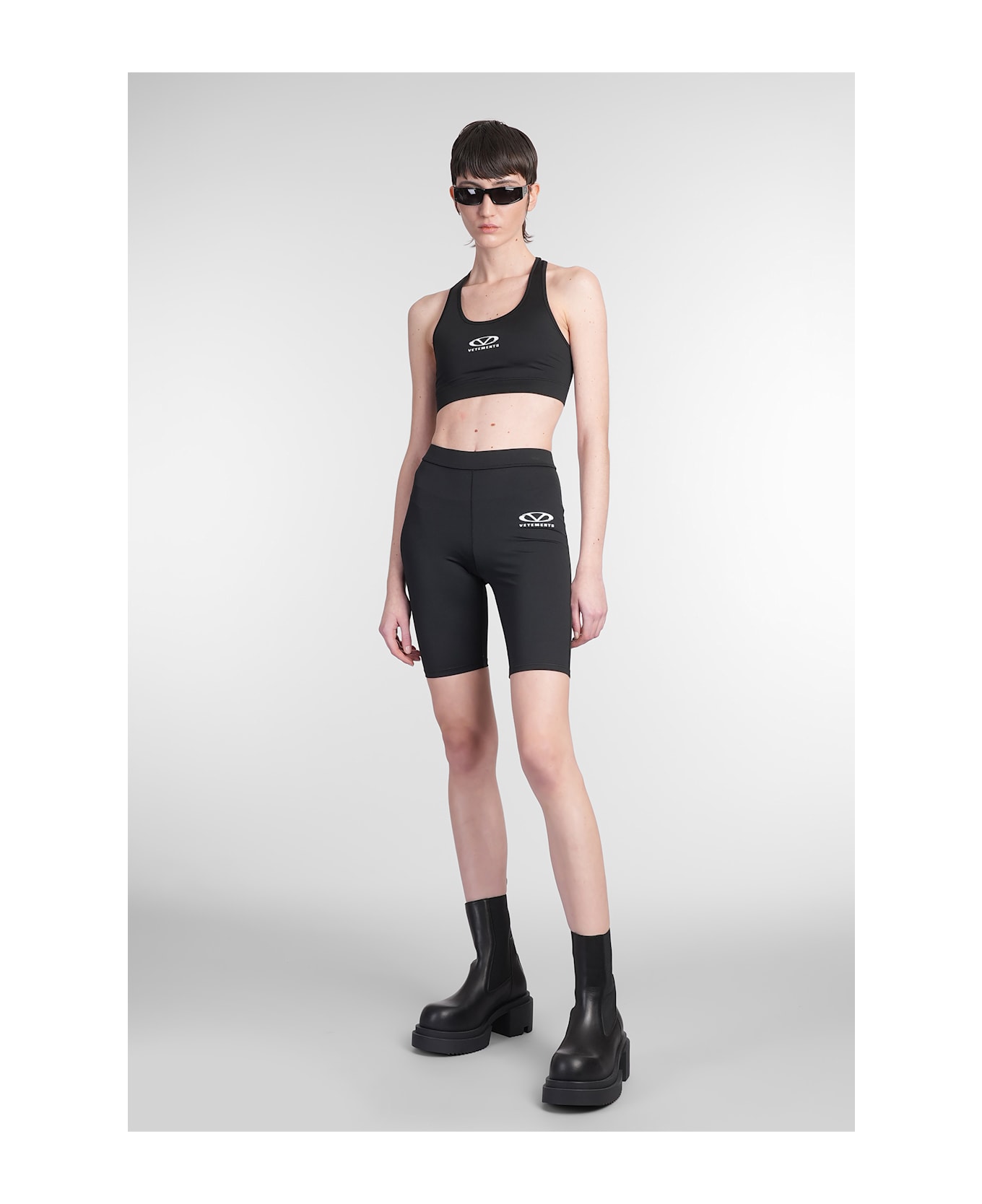 VETEMENTS Topwear In Black Polyamide - black