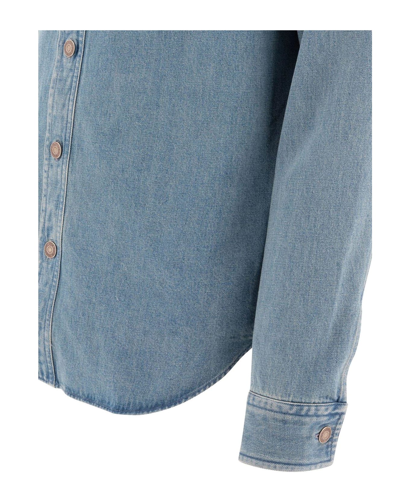 Button-up Denim Shirt