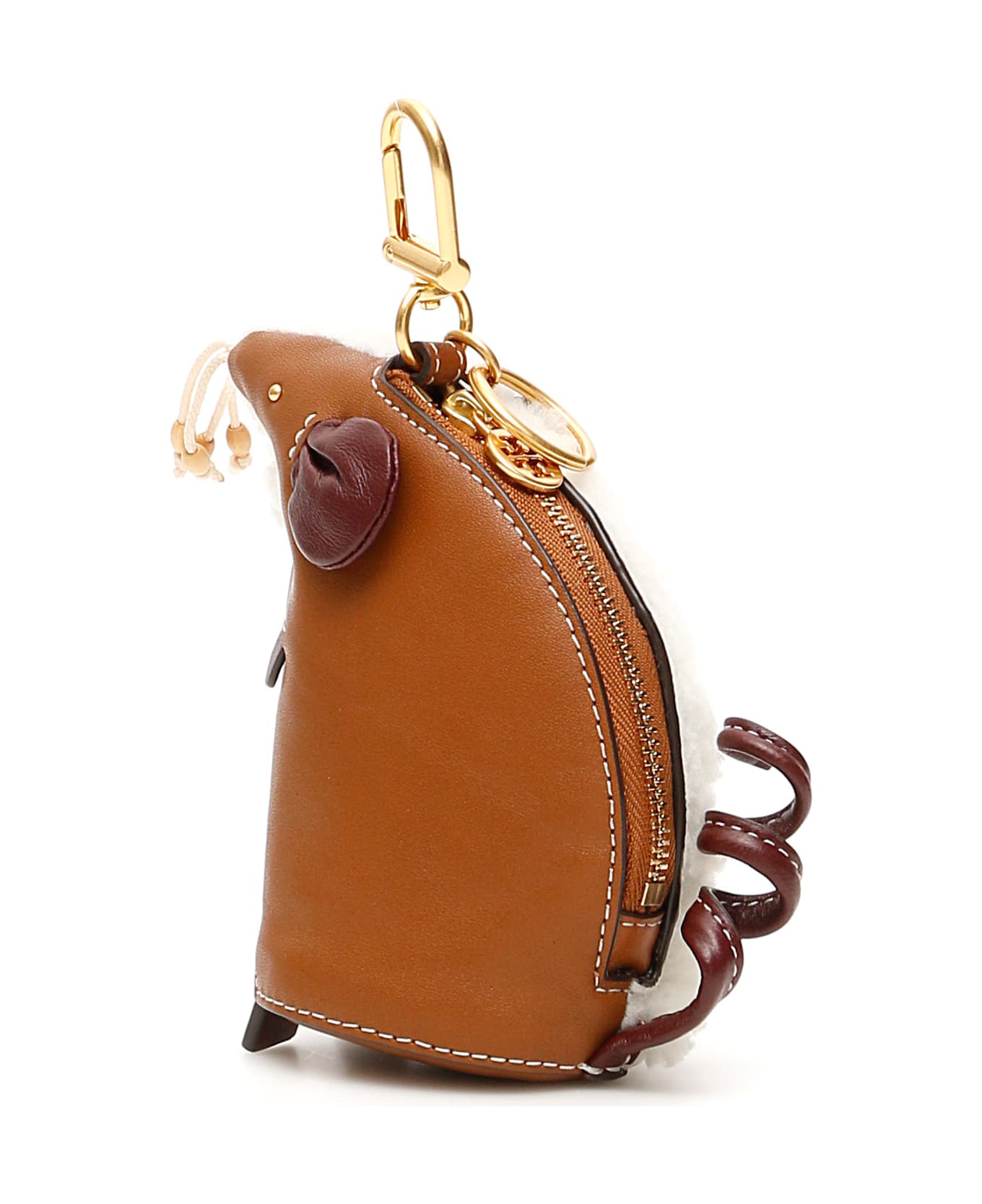 Tory Burch Rita The Rat Key Charm - NATURAL (Brown)