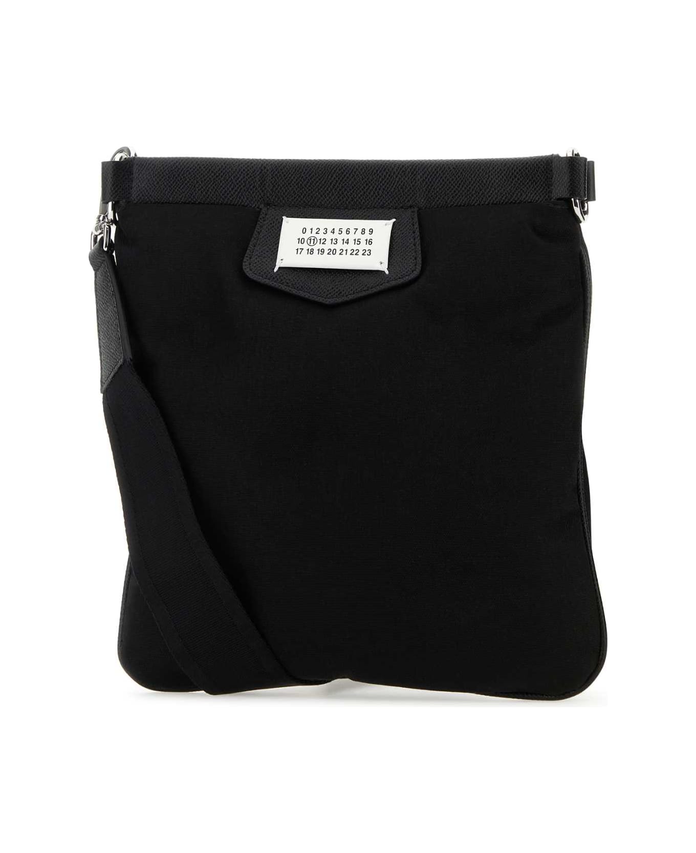 Maison Margiela Black Nylon Glam Slam Crossbody Bag - BLACK