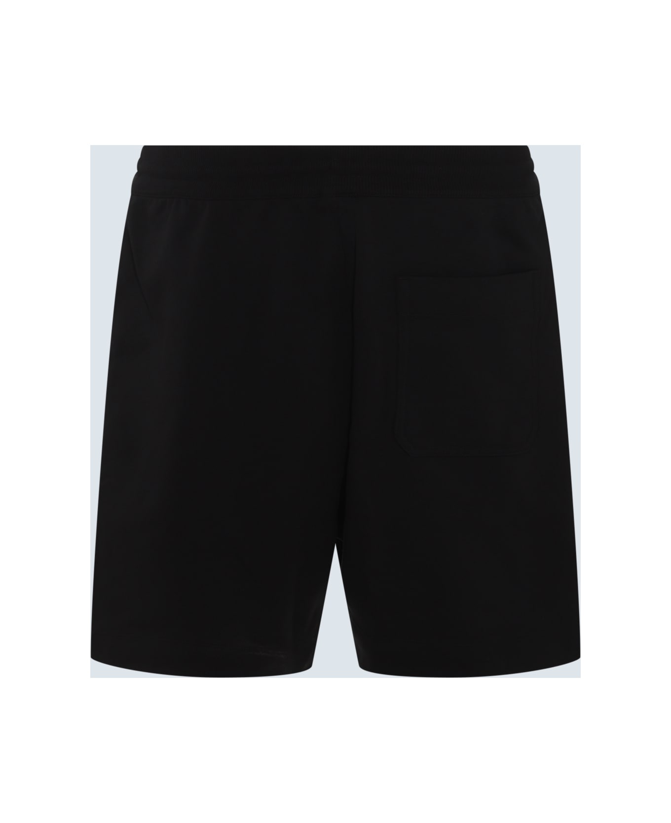 Y-3 Black Cotton Blend Shorts - Black