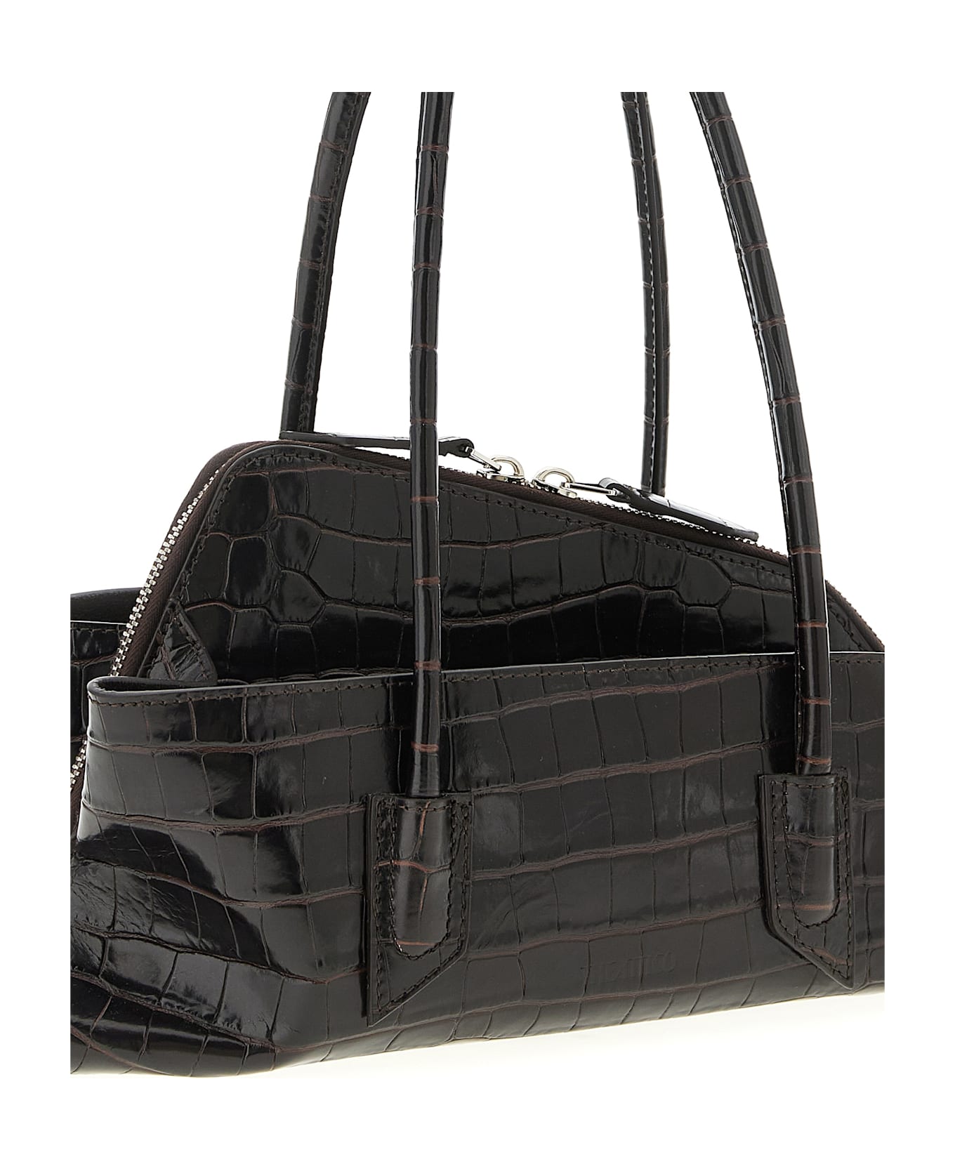 The Attico 
la Passeggiata Small
 Shoulder Bag - Brown