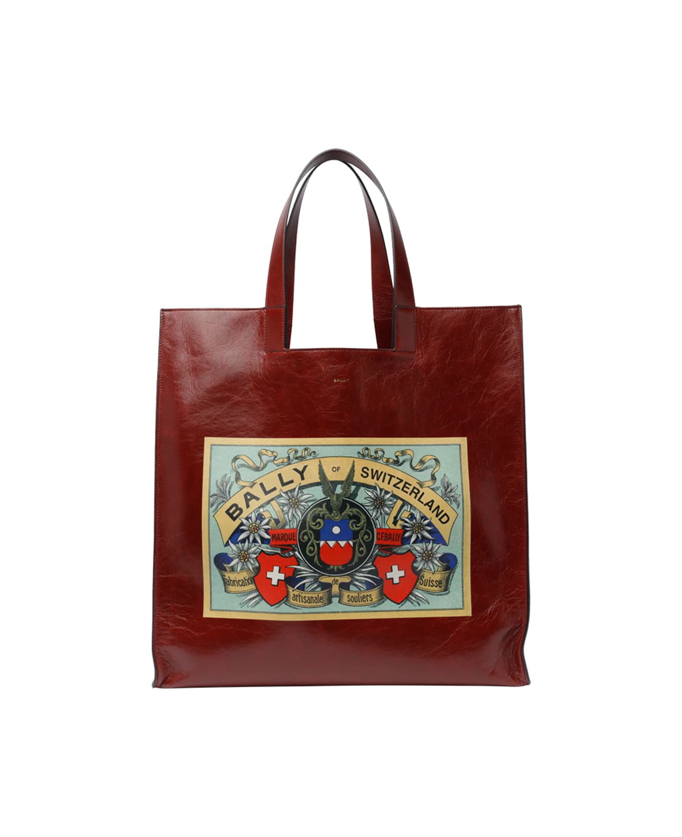 Bally Easy Tote Bag - Bordeaux