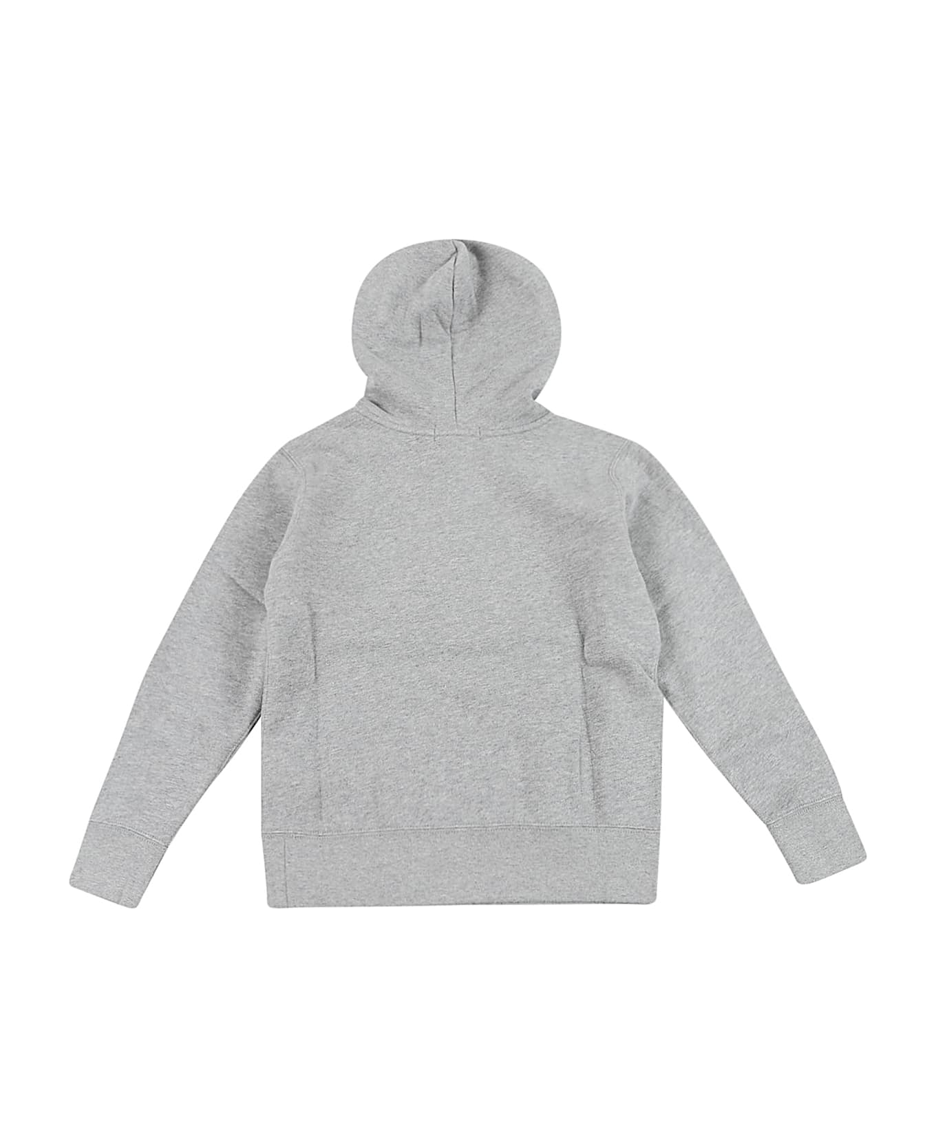 Ralph Lauren Ls Po Hood-tops-knit - Andover Heather