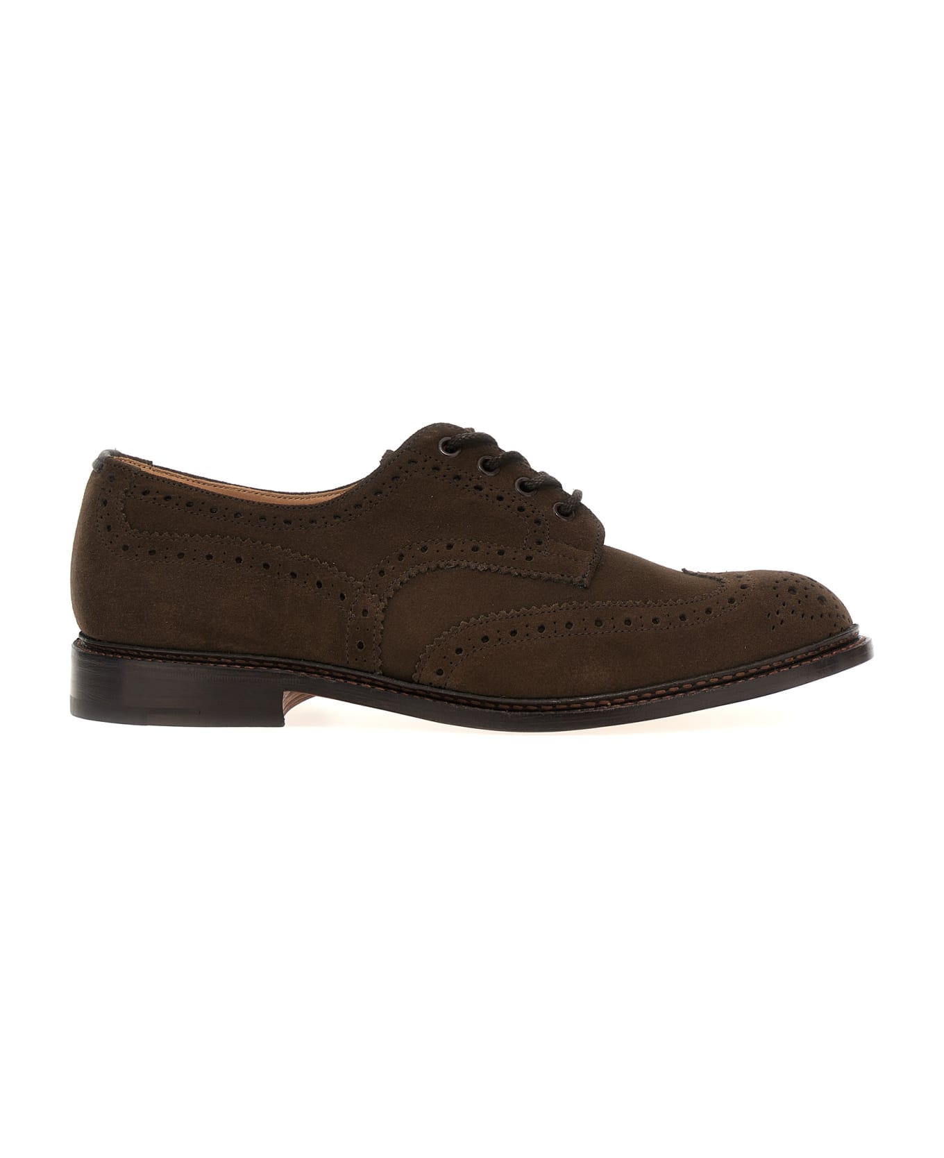 Tricker's 'bourton' Lace-up Shoes - Brown ローファー＆デッキシューズ