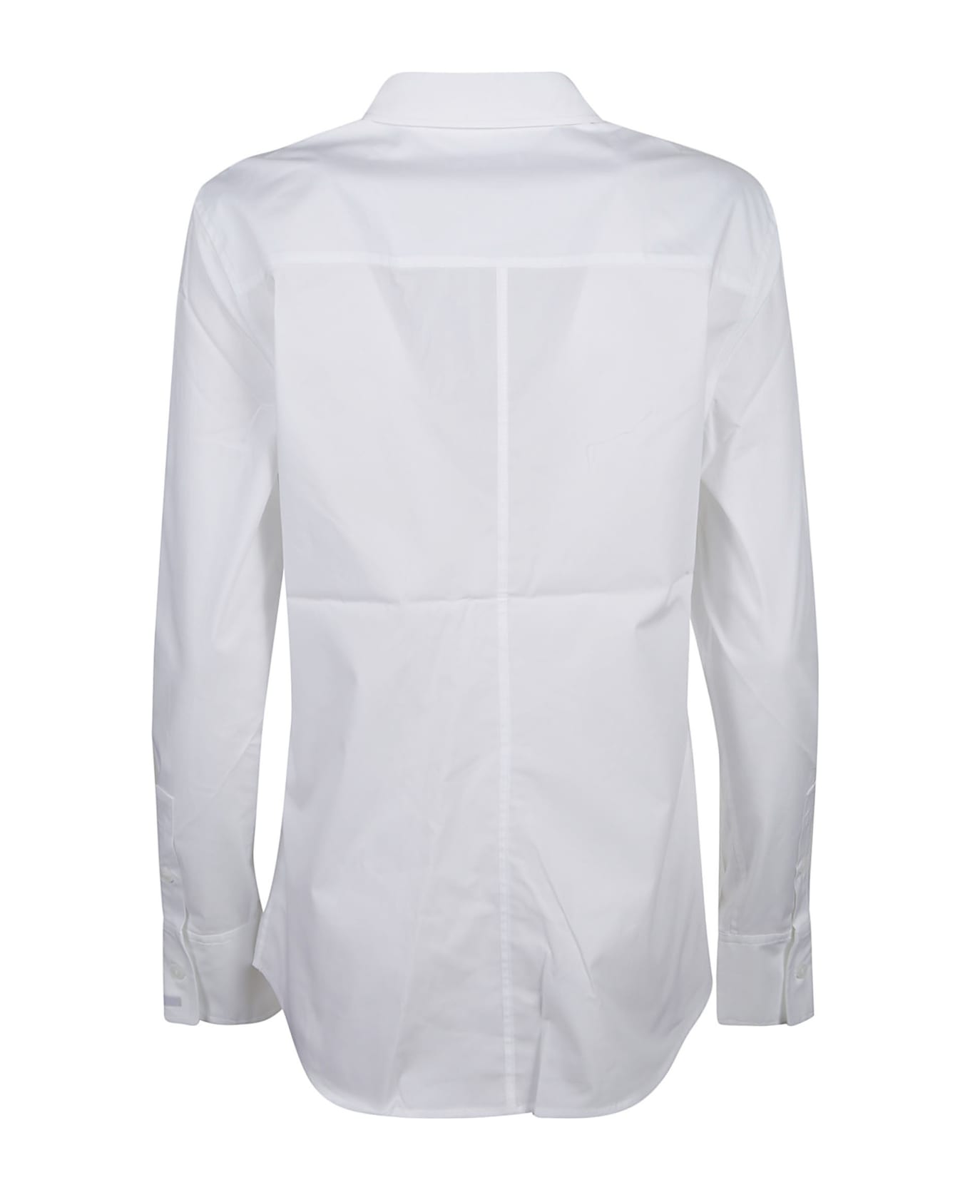 Calvin Klein Slim Fit Cotton Shirt - White シャツ