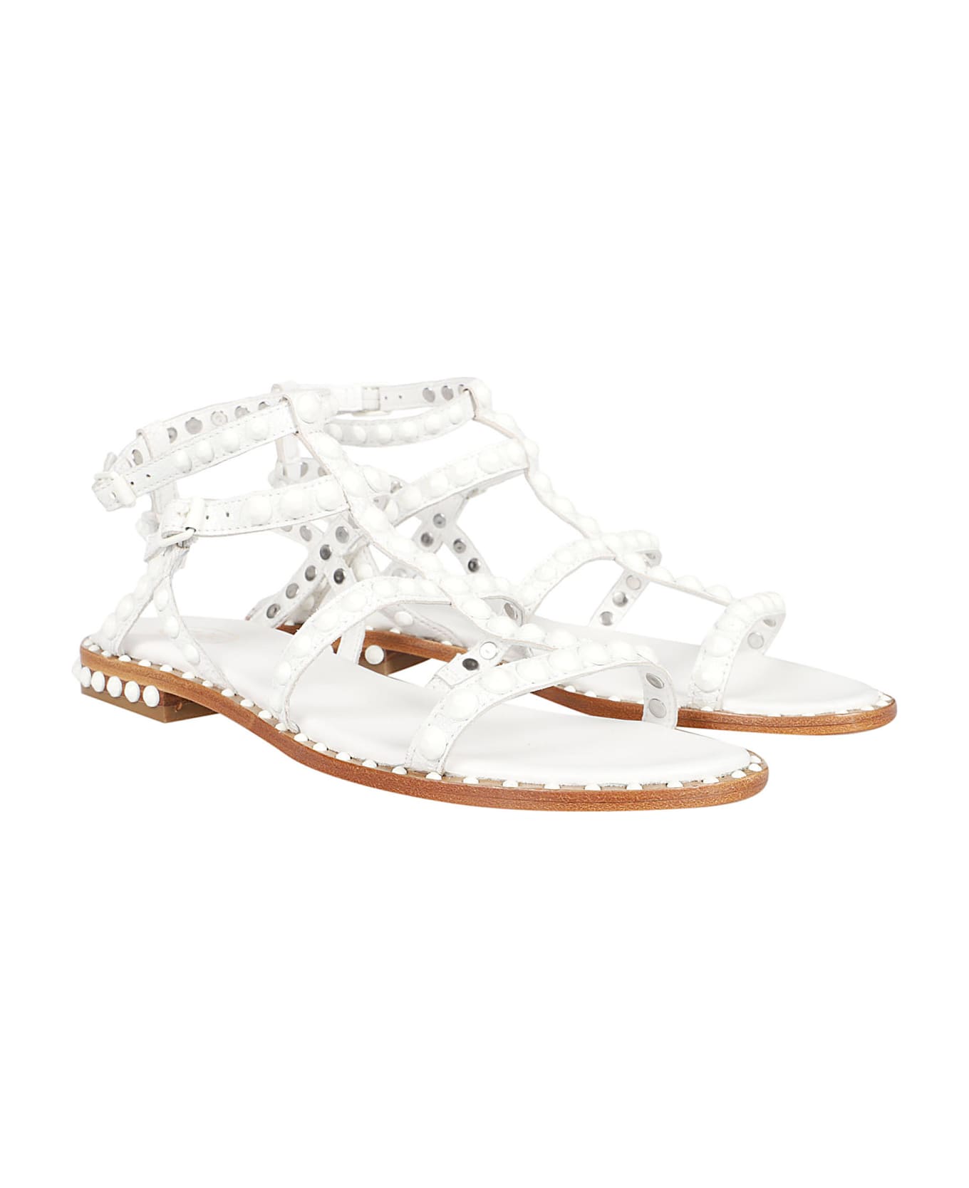 Ash Precious Sandals - Off White/white