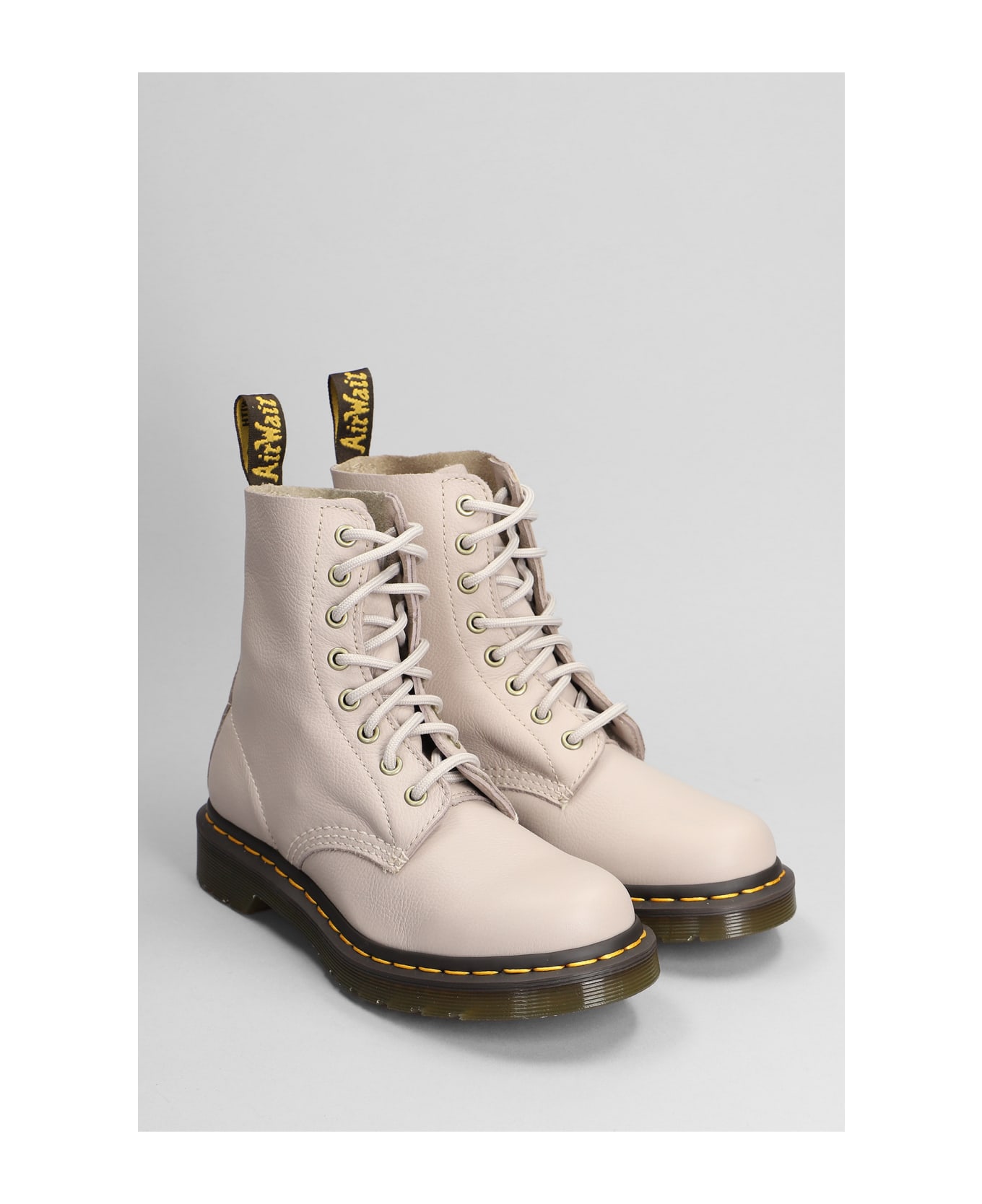Dr. Martens 1460 Pascal Lace-up Boots - taupe