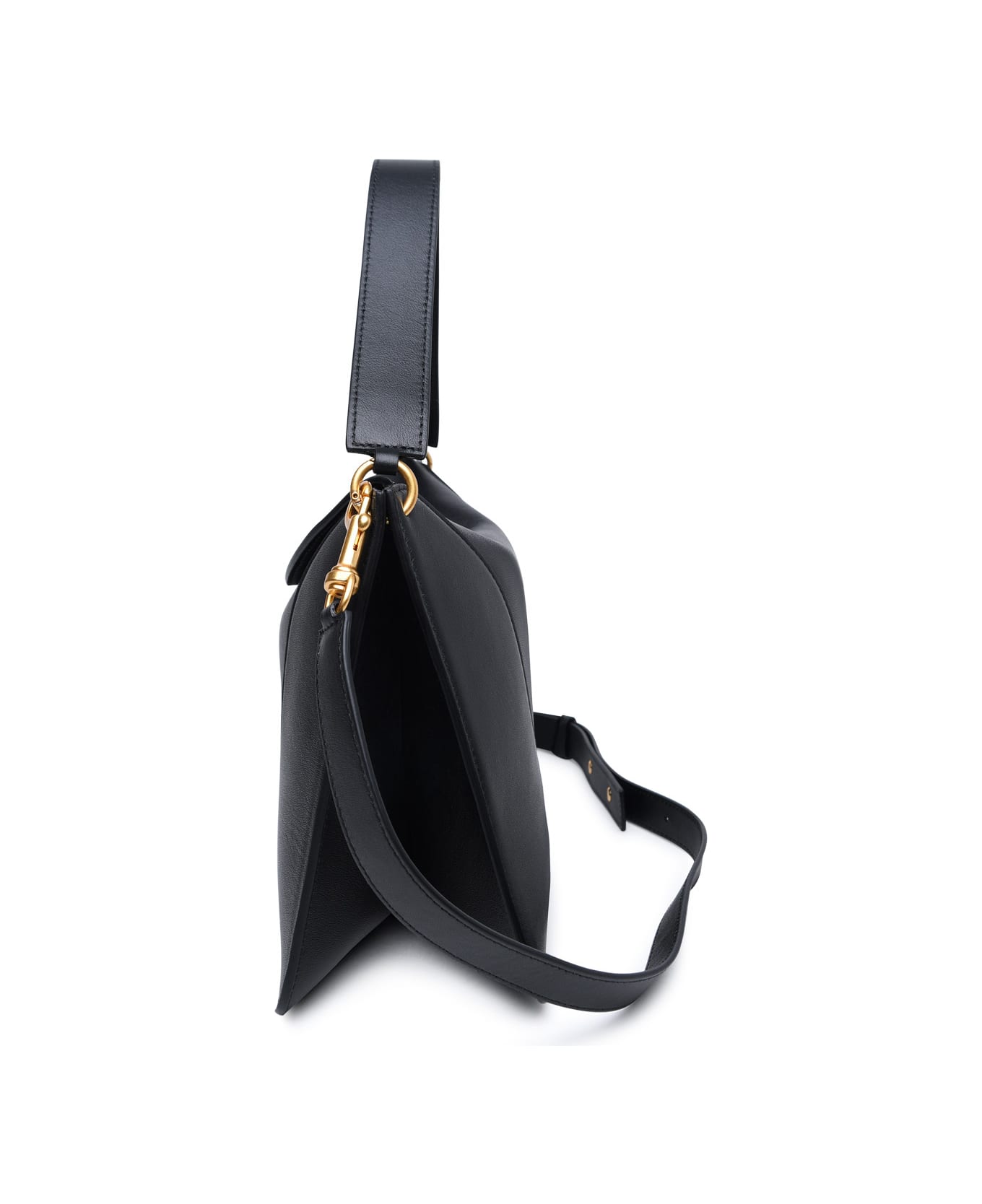 Wandler Large 'penelope' Black Leather Bag - Black トートバッグ