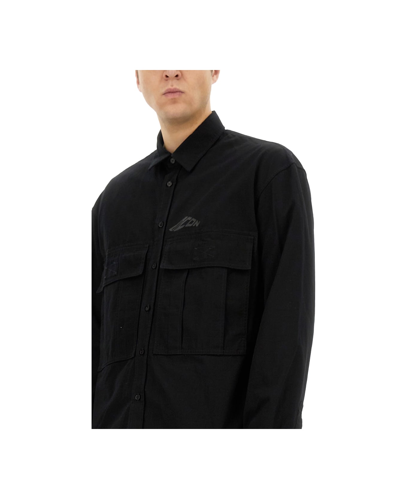 Dsquared2 "icon Ripstop" Shirt - BLACK