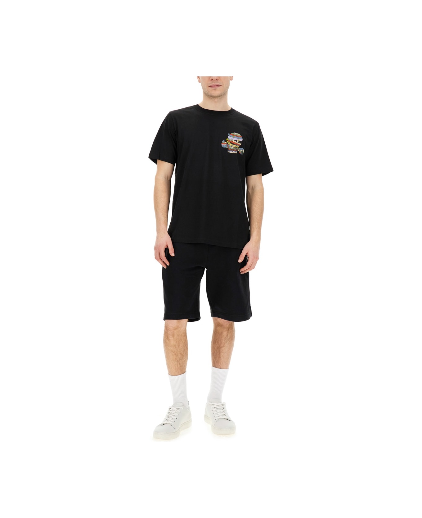 PS by Paul Smith Regular Fit T-shirt - BLACK