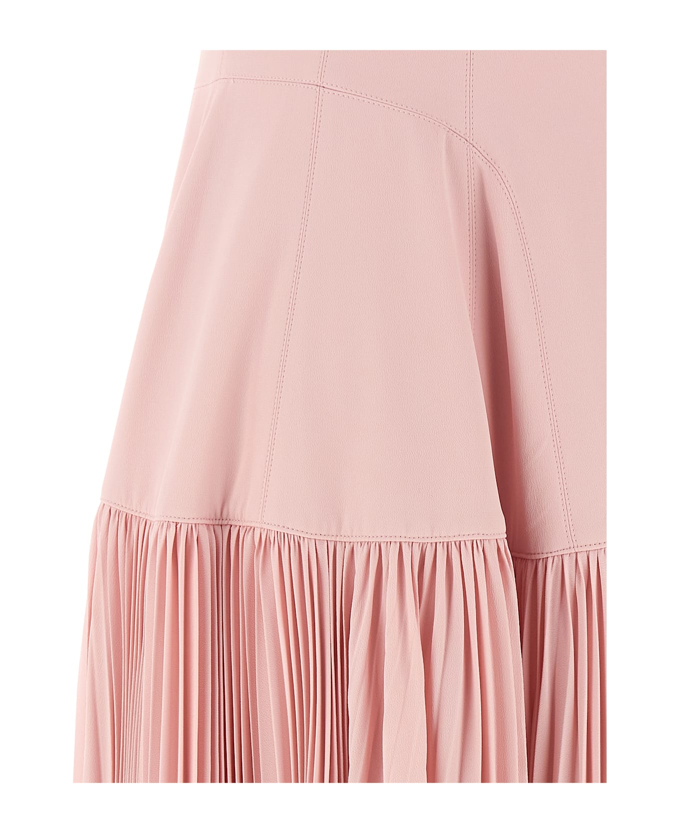 Giovanni Bedin Long Pleated Dress - Pink