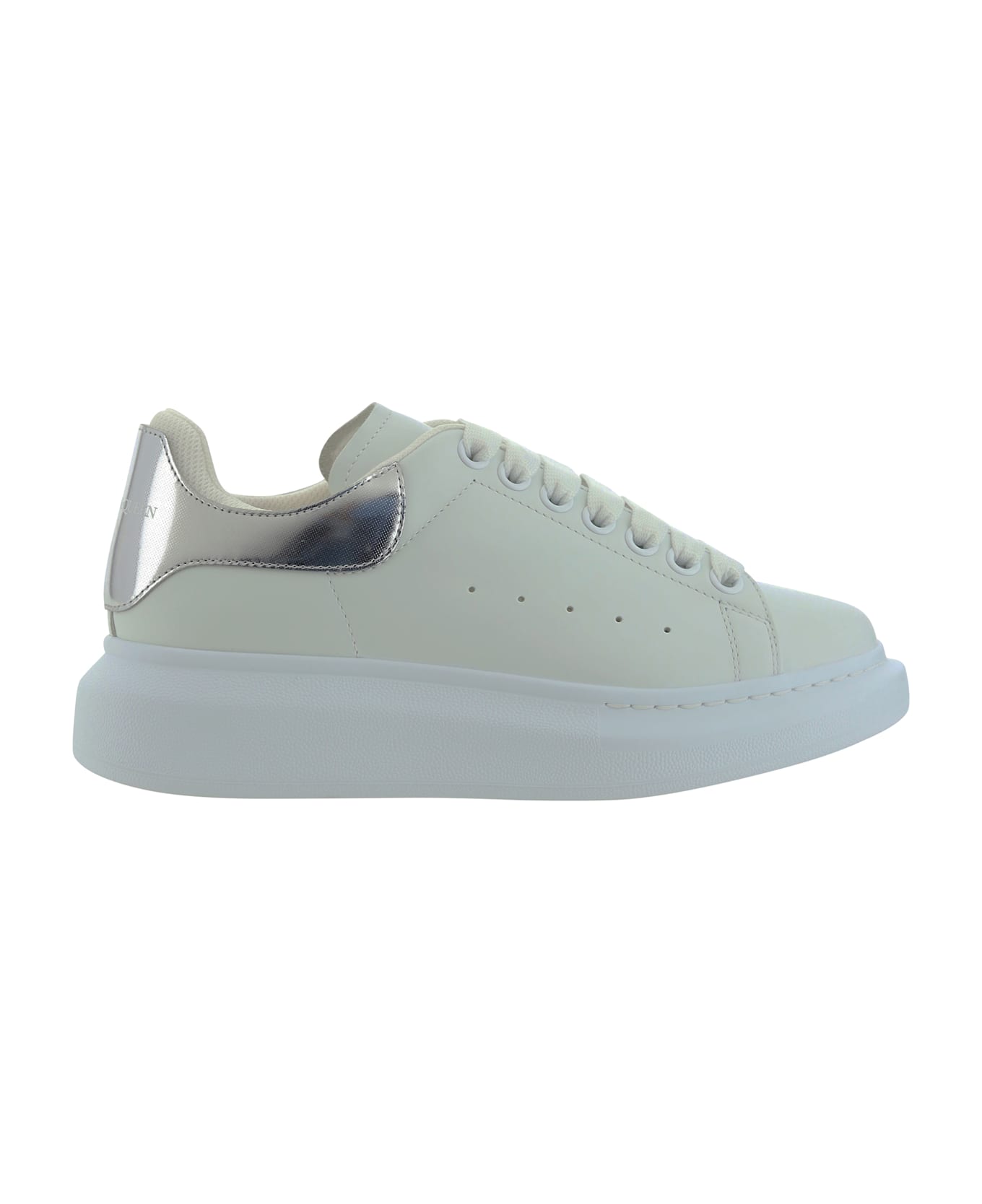 Alexander McQueen Sneakers - White/silver