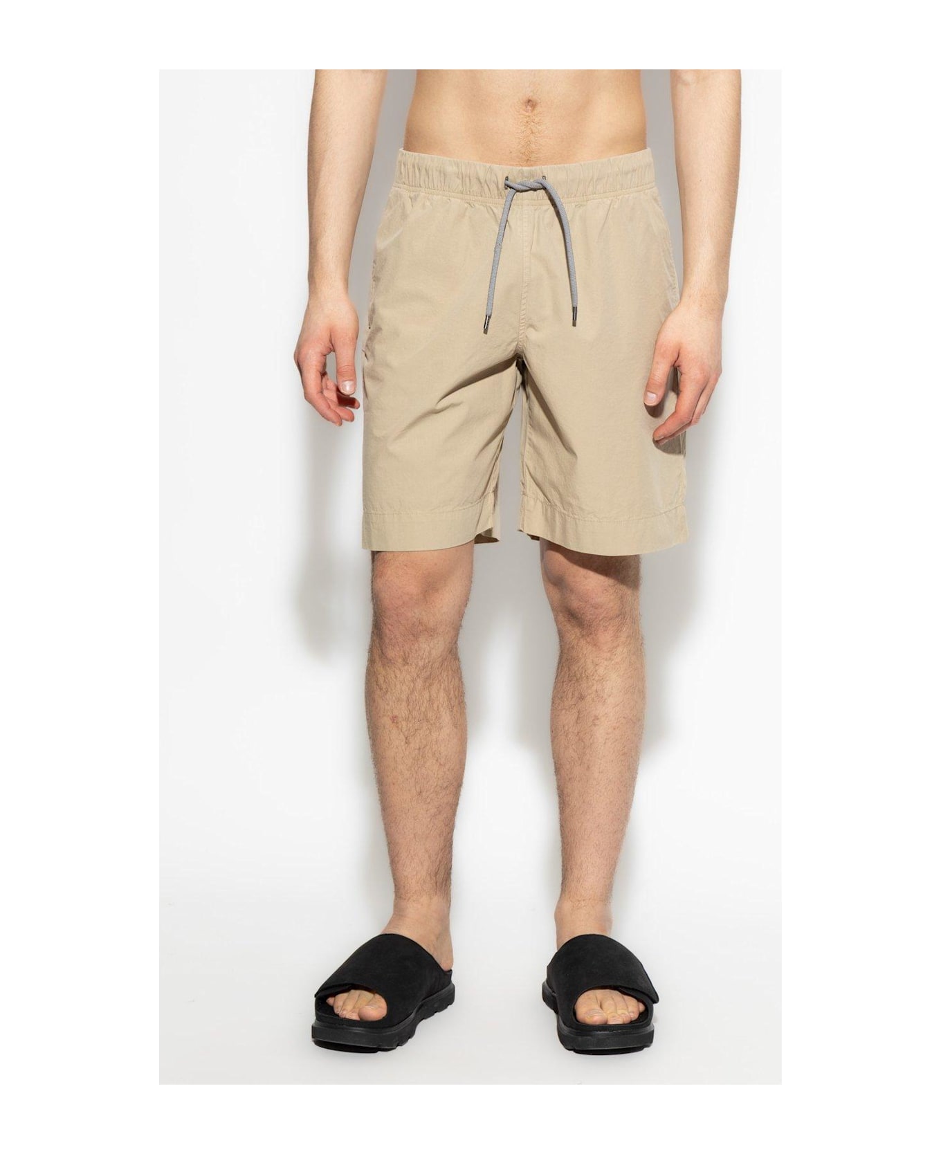 Paul Smith Drawstring Bermuda Shorts - Beige