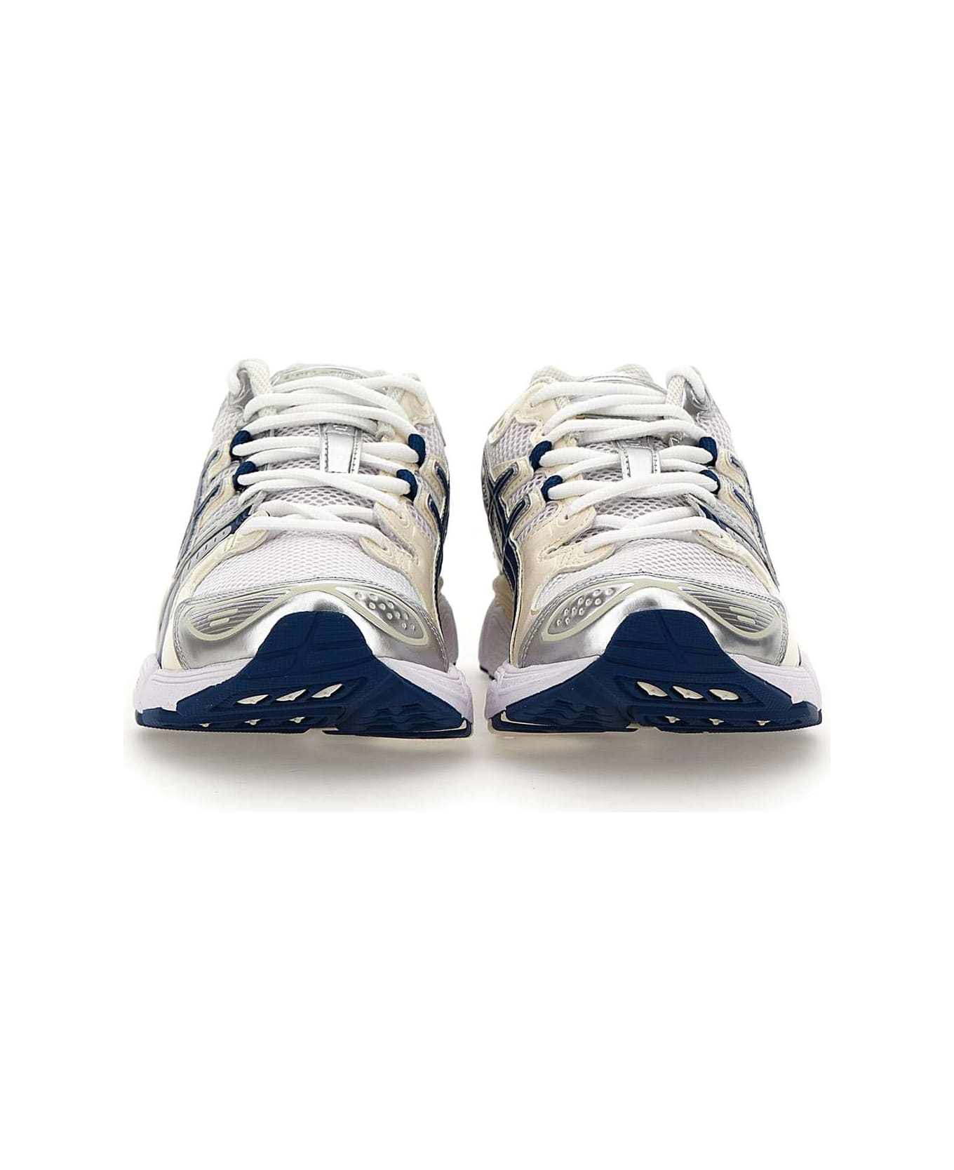 Asics "gel Nimbus 9" Sneakers - WHITE/BLUE/SILVER