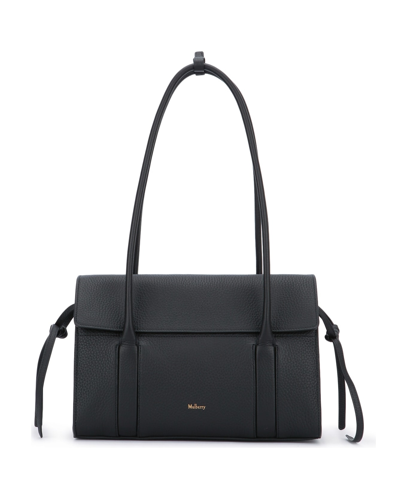 Mulberry Small Soft Bayswater Heavy Grain - BLACK