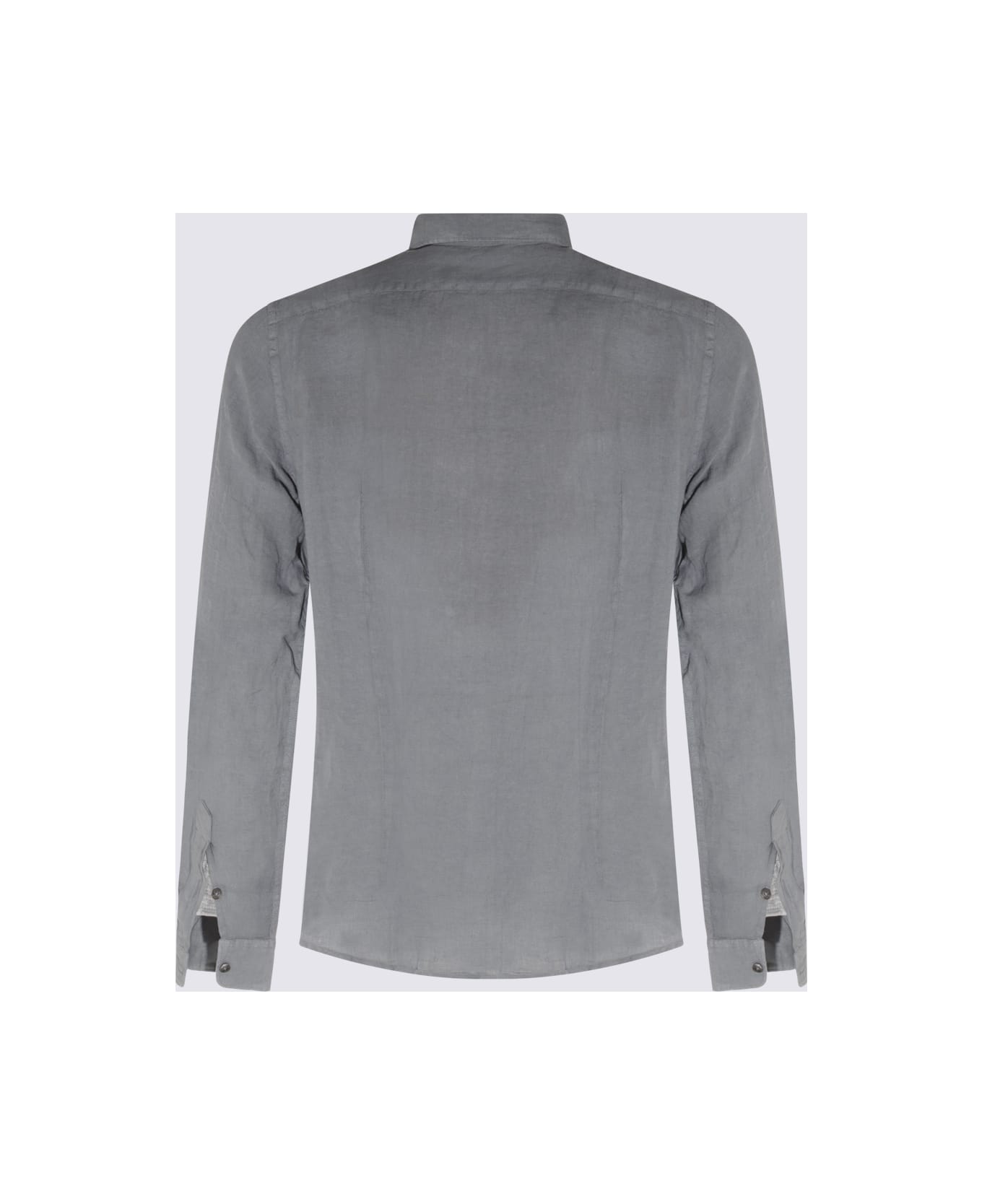 Altea Blue Denim Linen Shirt - Denim