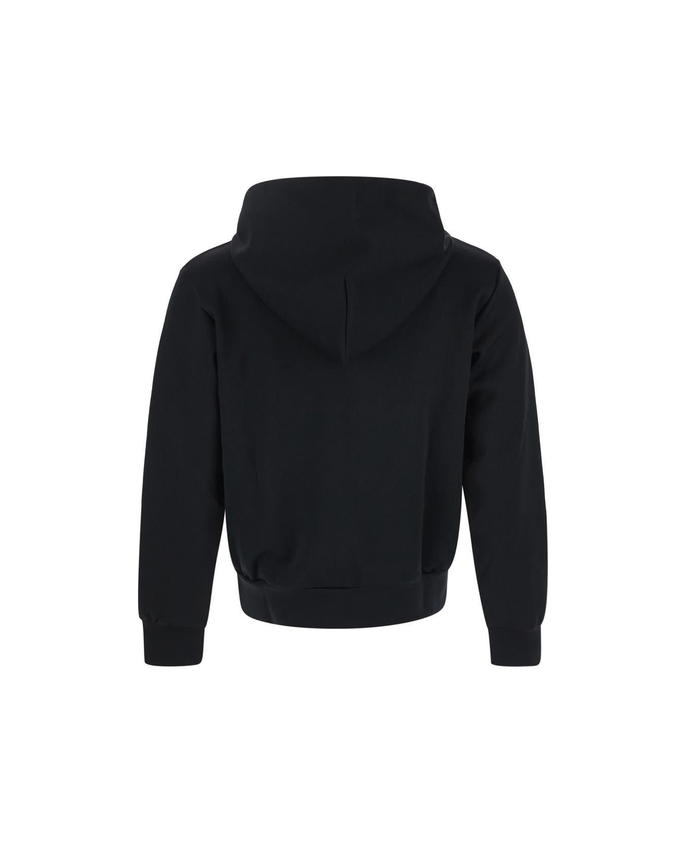 Comme des Garçons Play Zipped Sweatshirt - Black