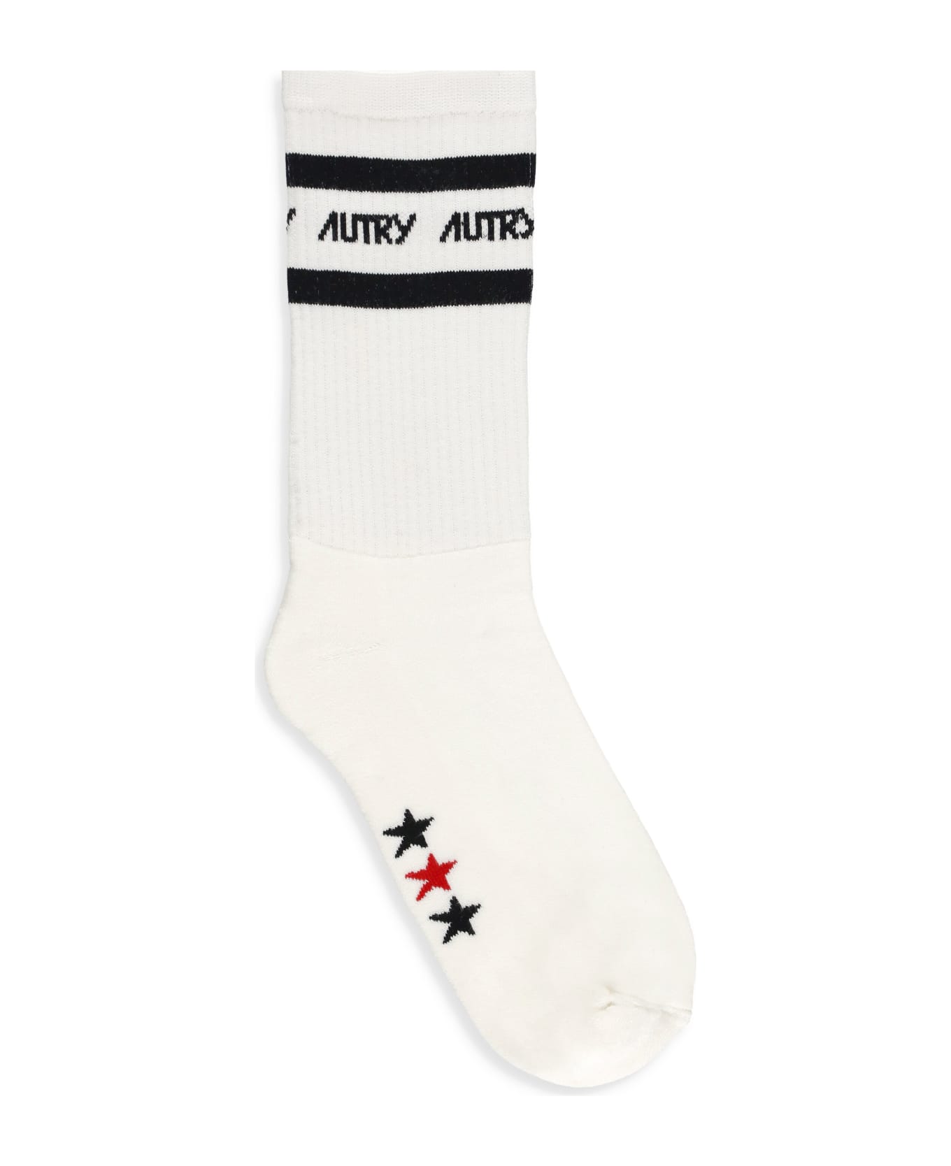 Autry Cotton Socks - White 靴下