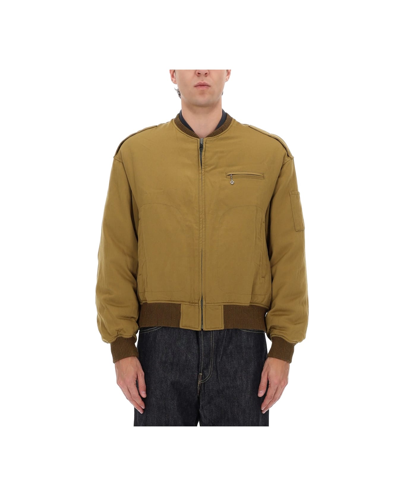 Visvim "gunner Down" Jacket - BROWN