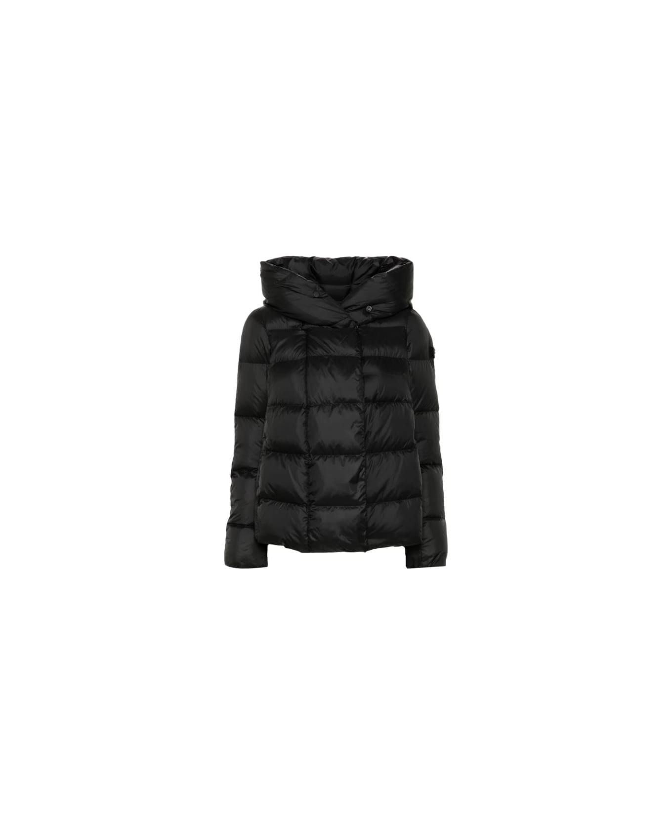 Peuterey Quilted Down Jacket - Black