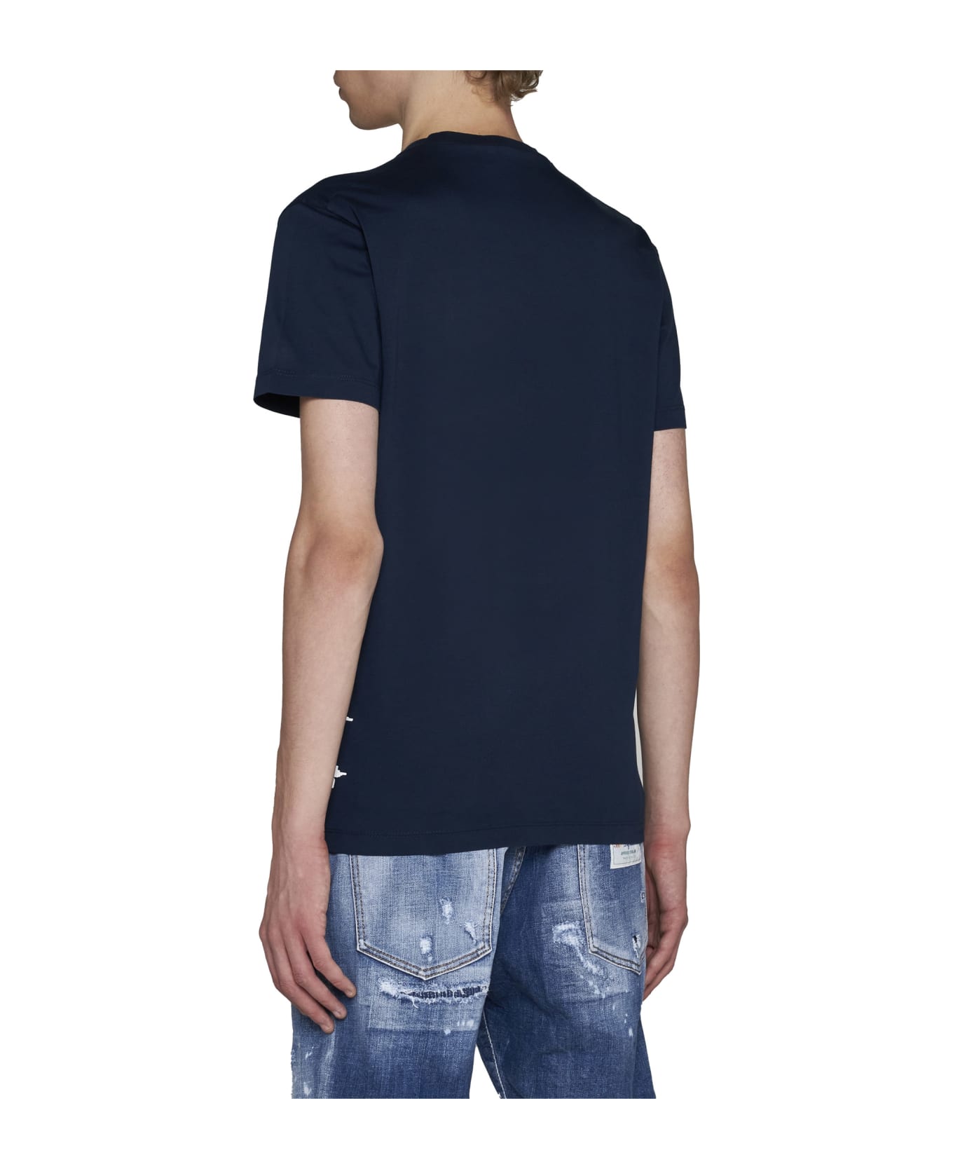 Dsquared2 T-shirt - Blue navy シャツ