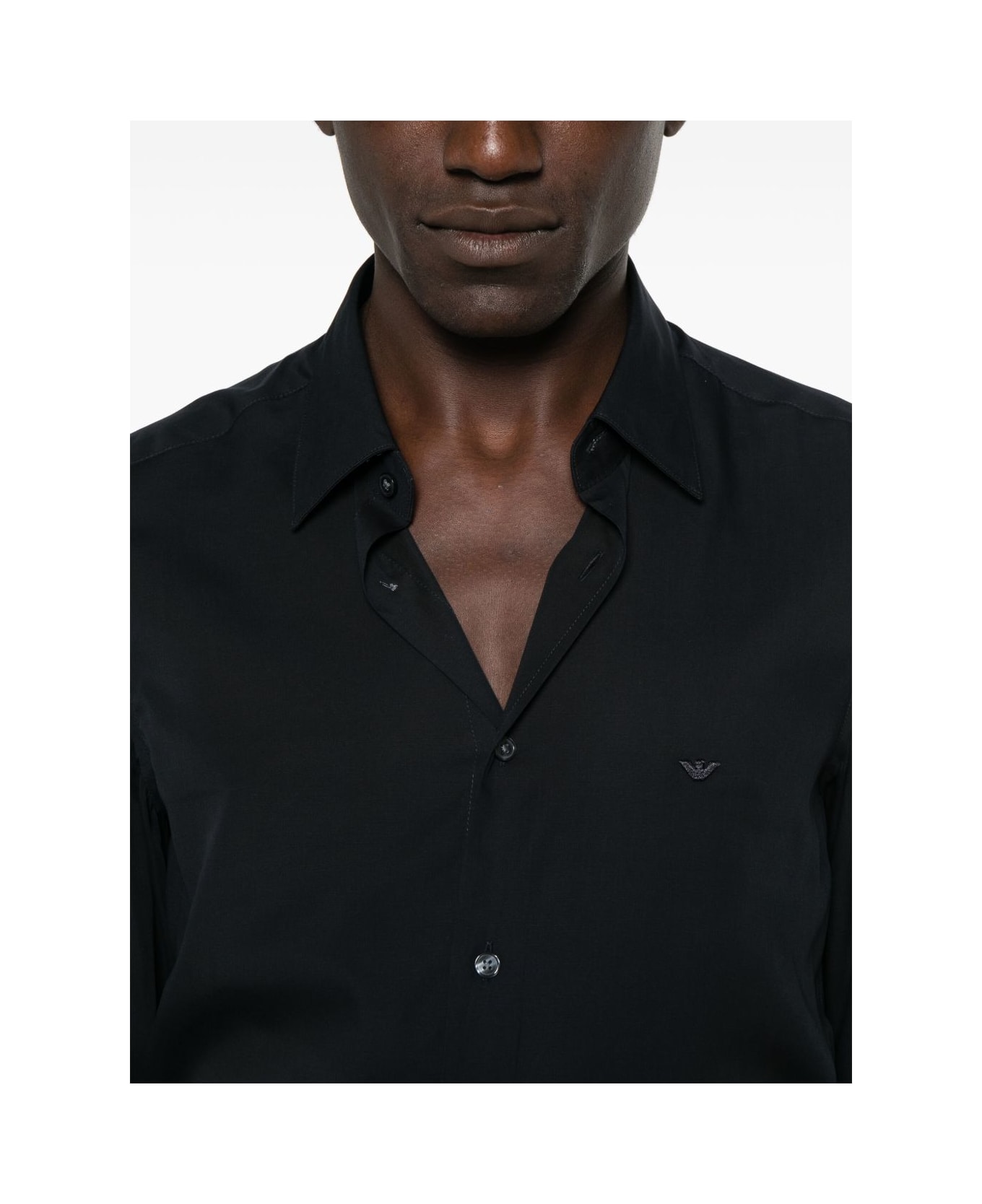 Emporio Armani Striped Shirt - Blue