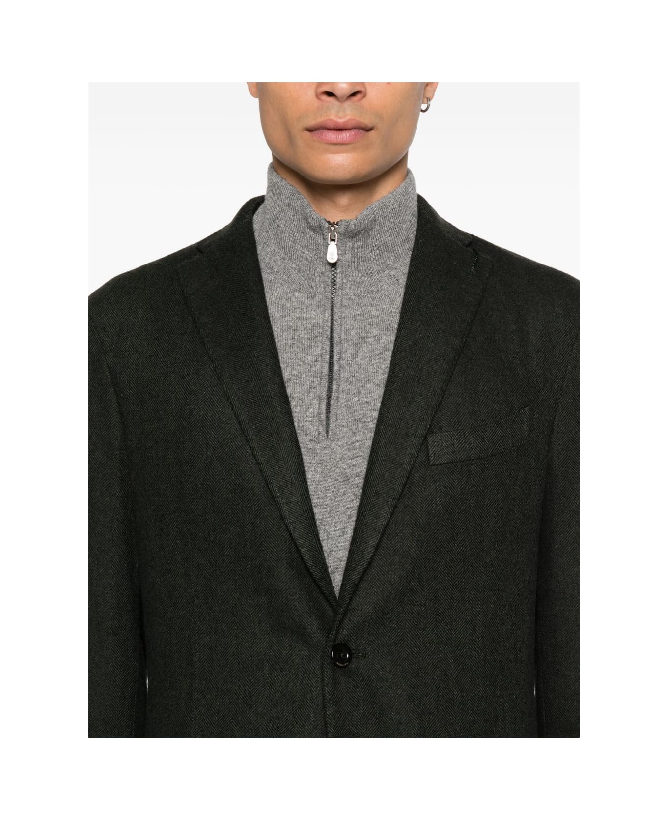 Boglioli Jersey Jacket - Grey