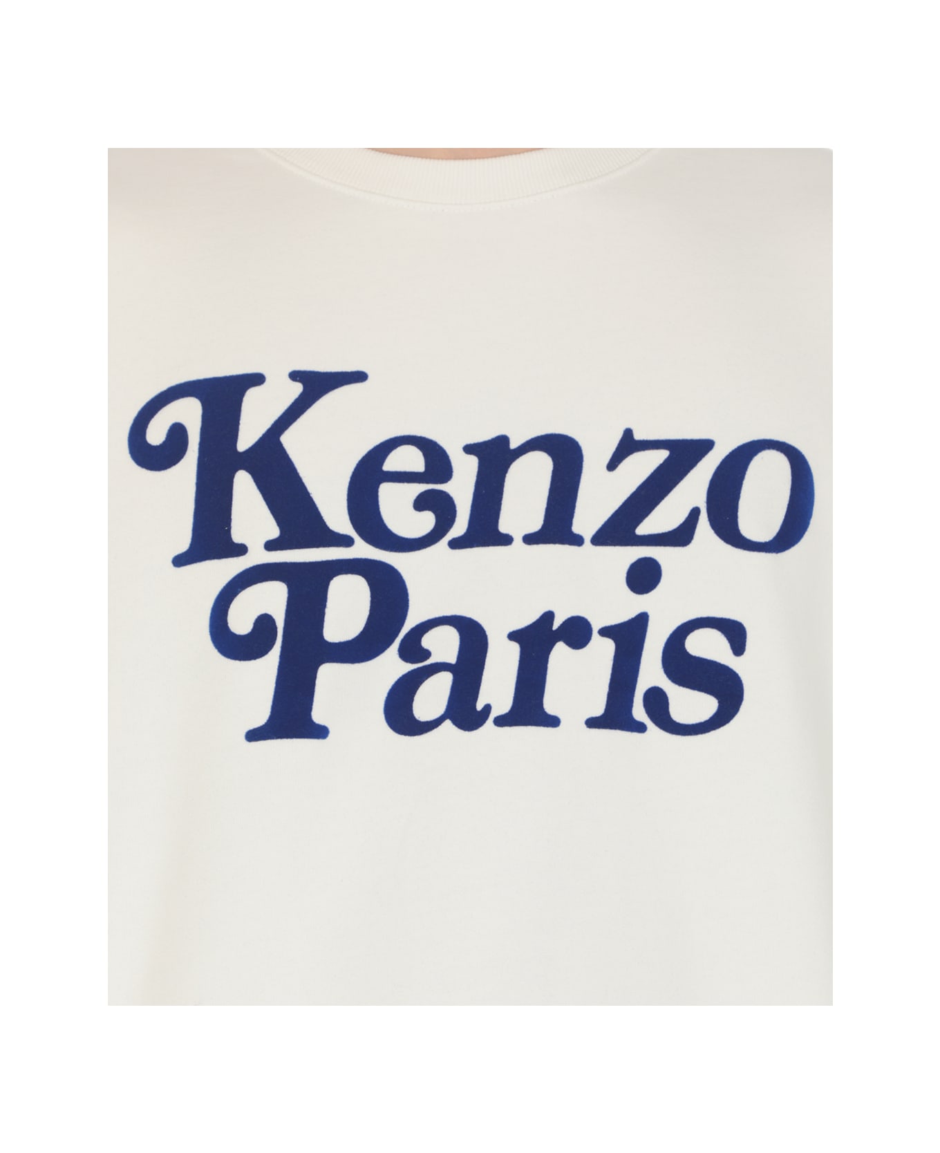 Kenzo White Cotton Sweatshirt - White