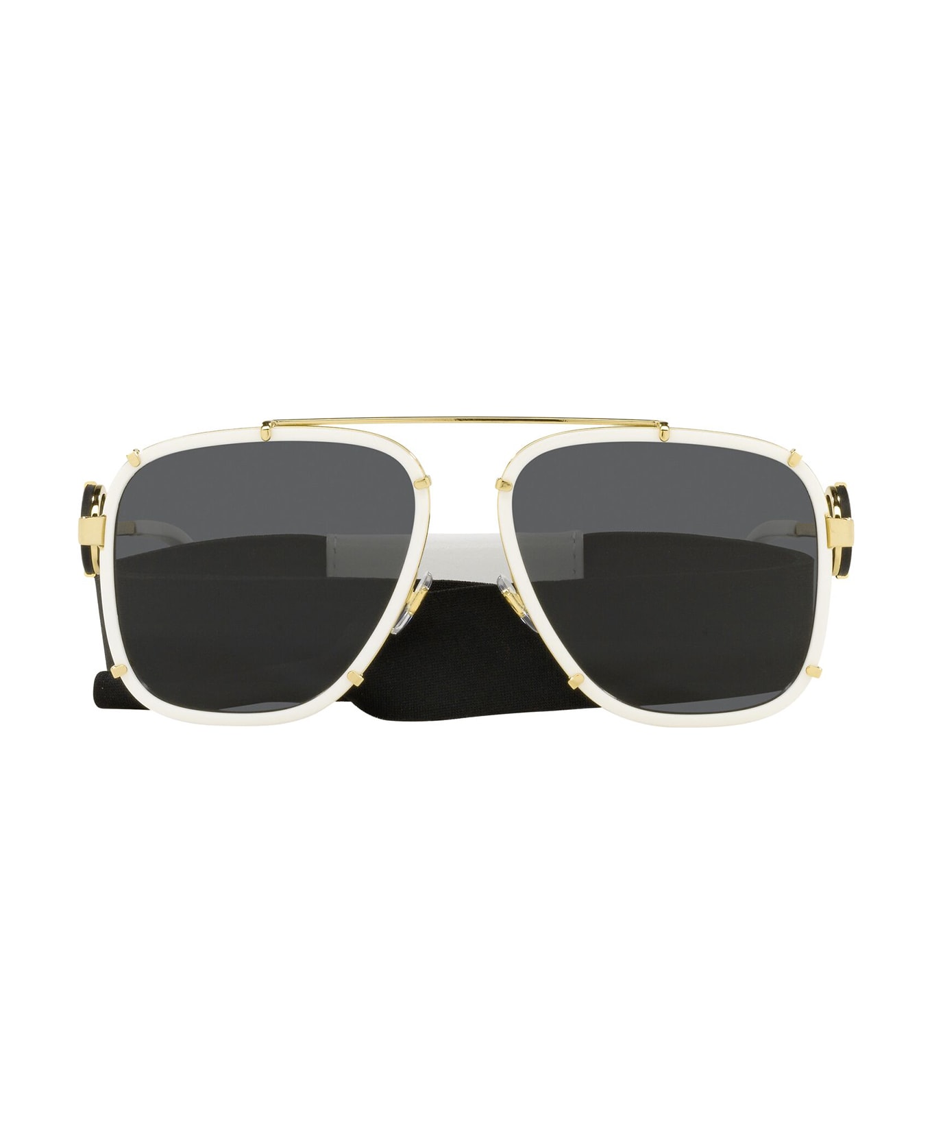 Versace Eyewear Ve2233 White Sunglasses - White
