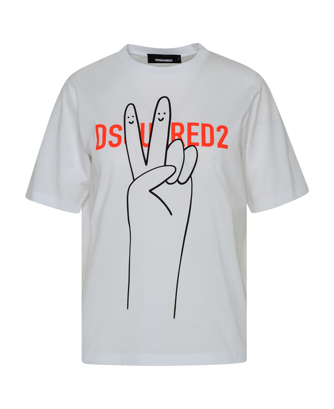 Dsquared2 Printed T-shirt - White