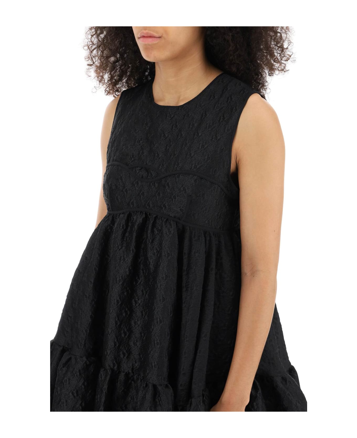 Cecilie Bahnsen 'divya Louise' Short Balloon Dress - BLACK (Black) ワンピース＆ドレス