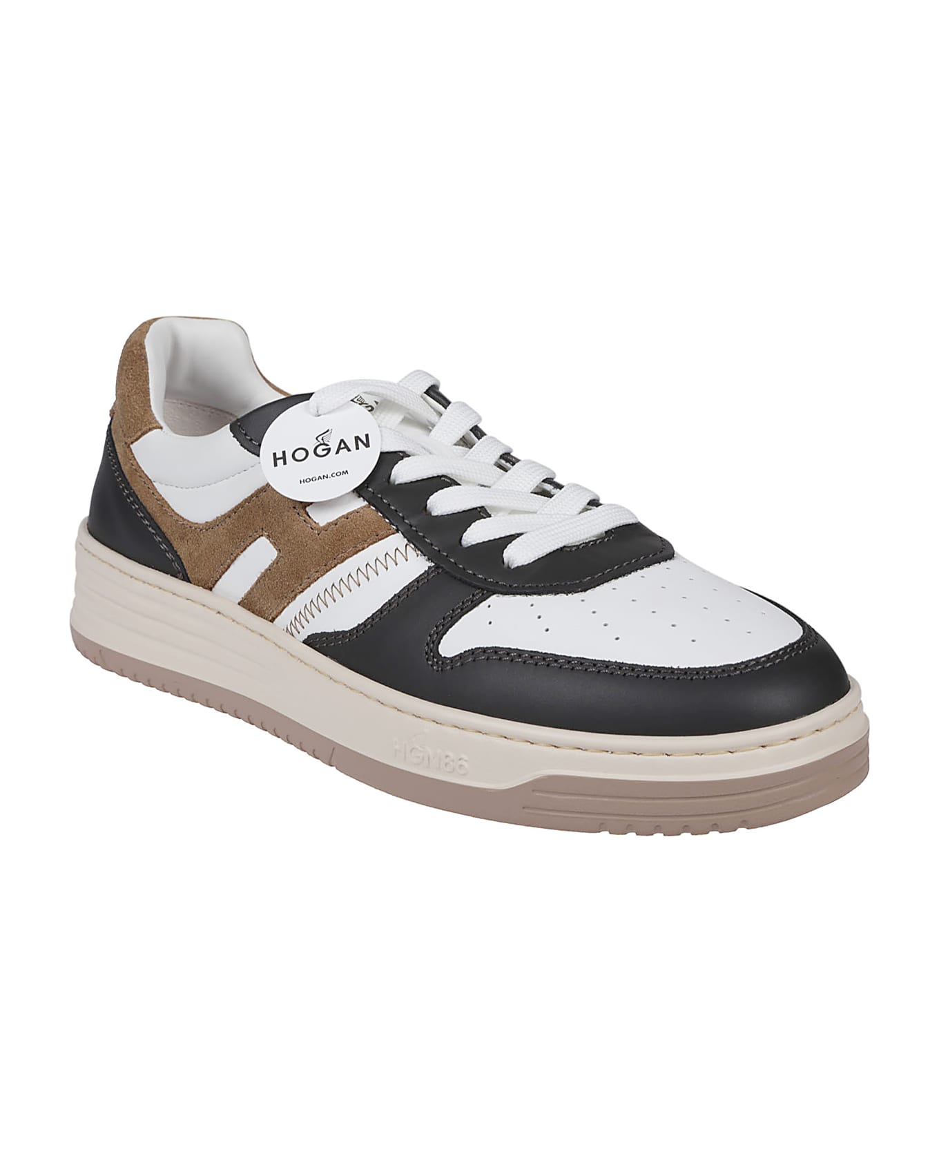 Hogan H630 Sneakers - L Bianco/marrone/blu